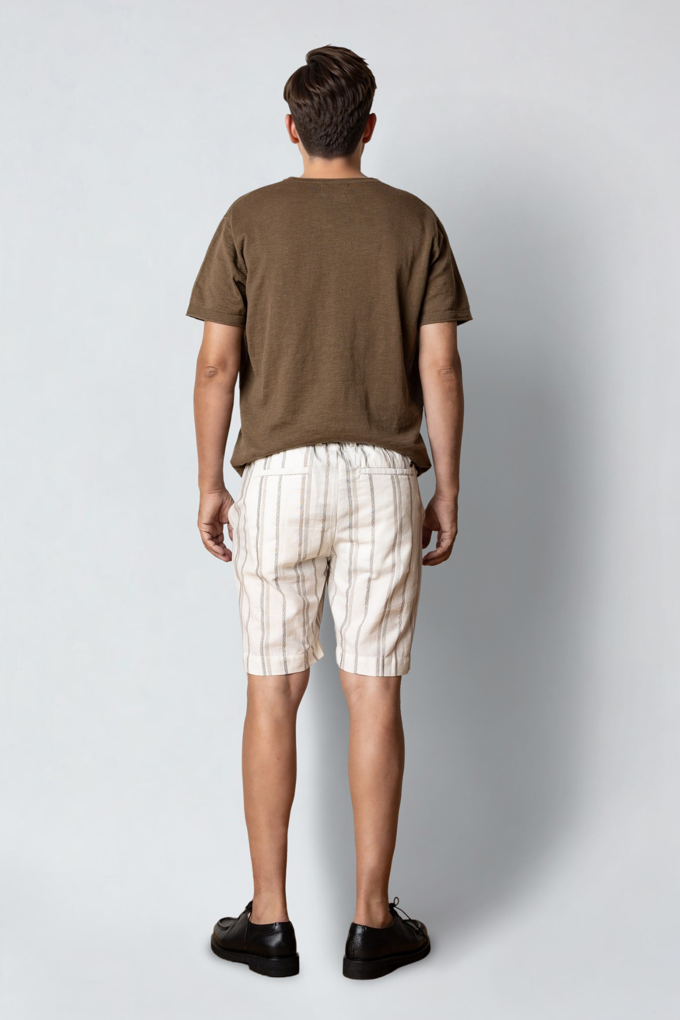 BARCELONA EVALD SHORTS - ECRU