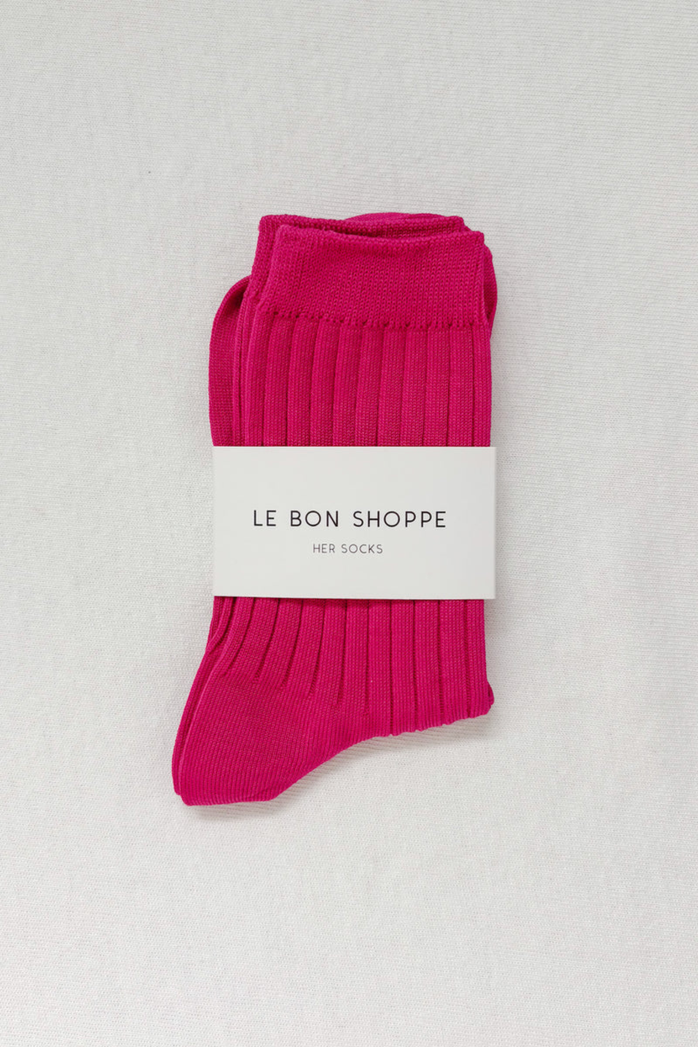 HER SOCKS MC COTTON - FUCHSIA