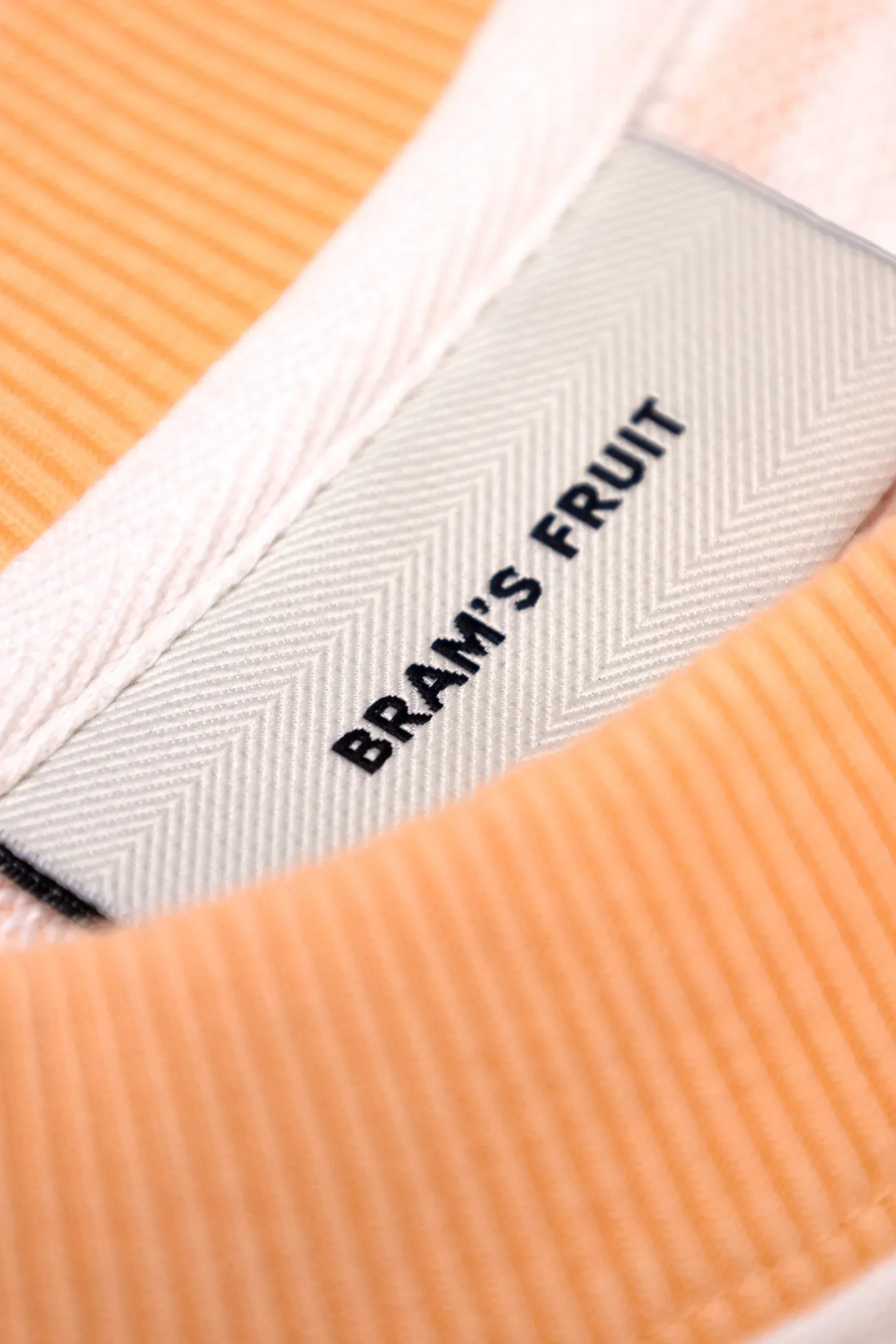 VARSITY STRIPED LONGSLEEVE - ORANGE