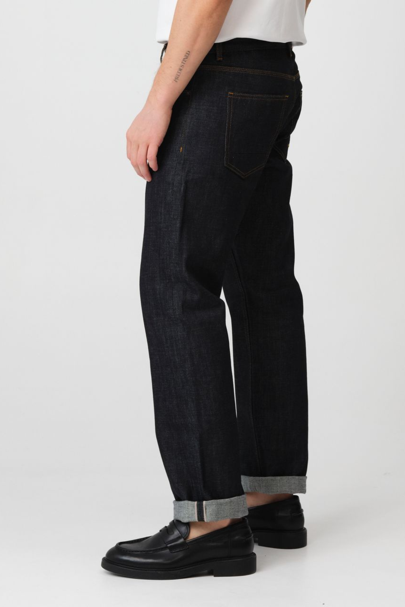 JADEN JEANS - DARK BLUE SELVEDGE
