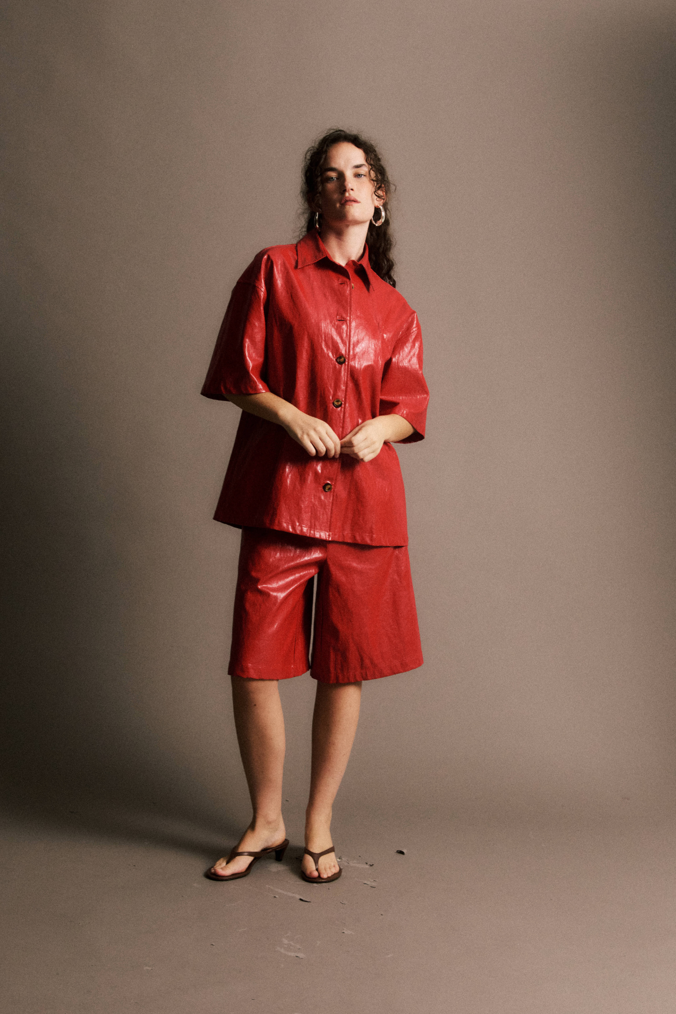 ADRIEN SHIRT - RED