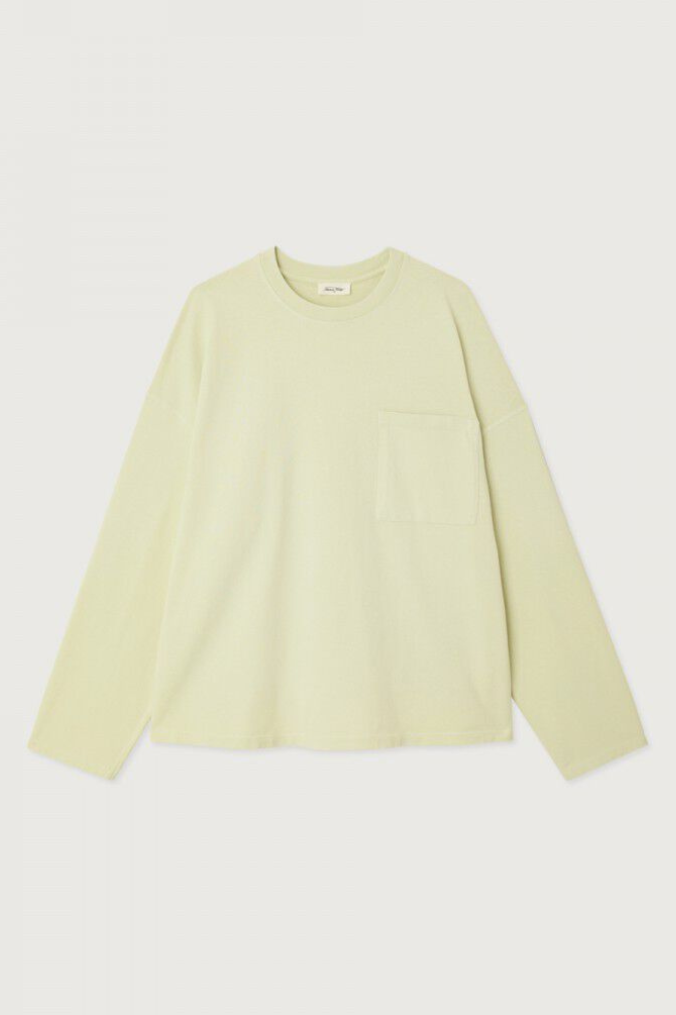 AFOMA T-SHIRT LONGSLEEVES MEN - TILLEUL SPRAY VINTAGE