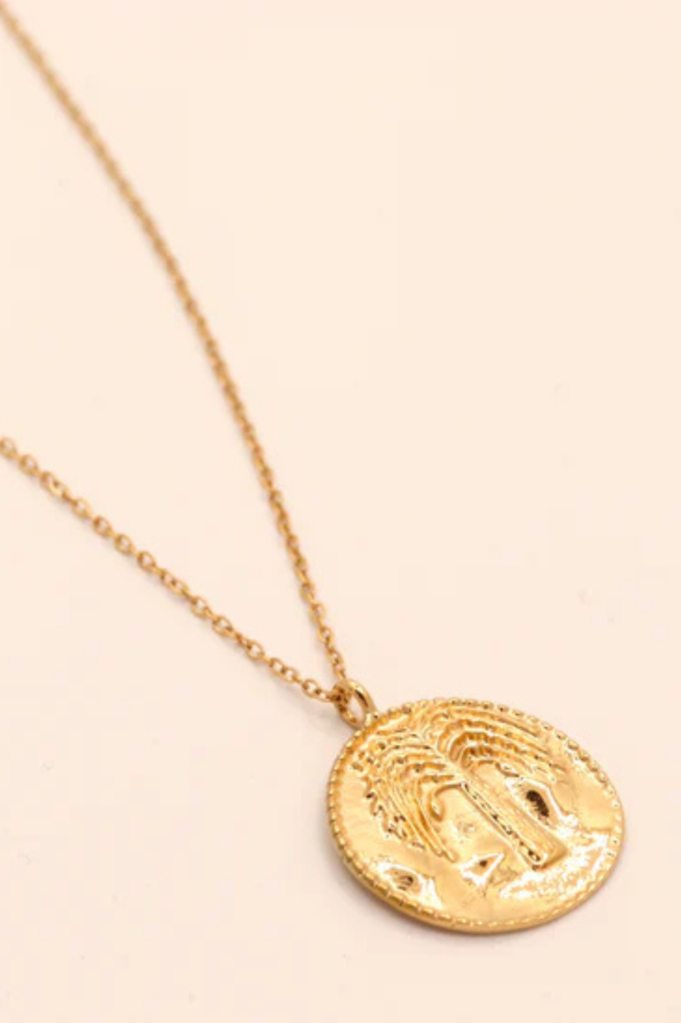 PALM TREE NECKLACE - GOLD