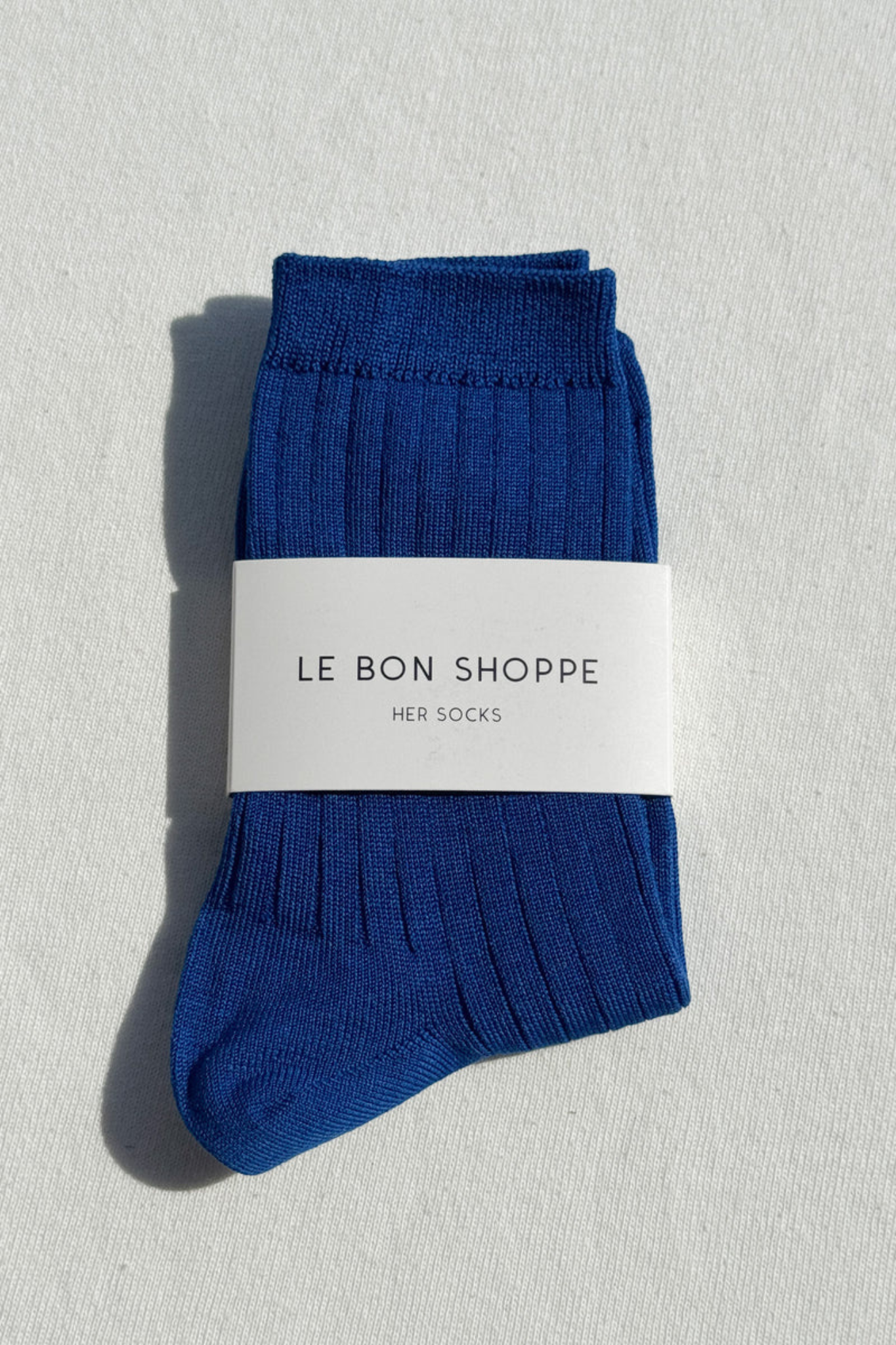 HER SOCKS MC COTTON - COBALT