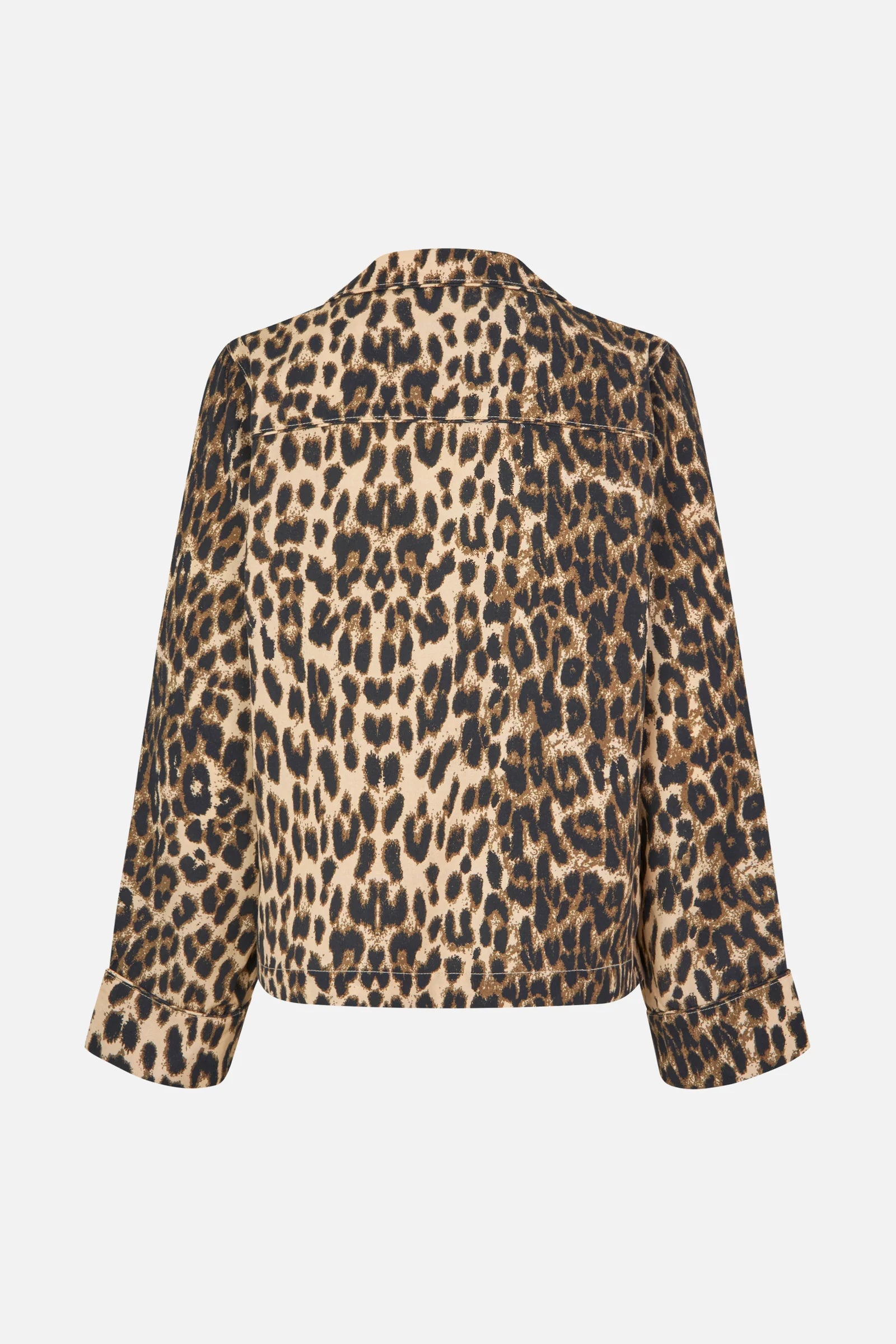 MEHAR SHIRT - BROWN BAUM LEOPARD
