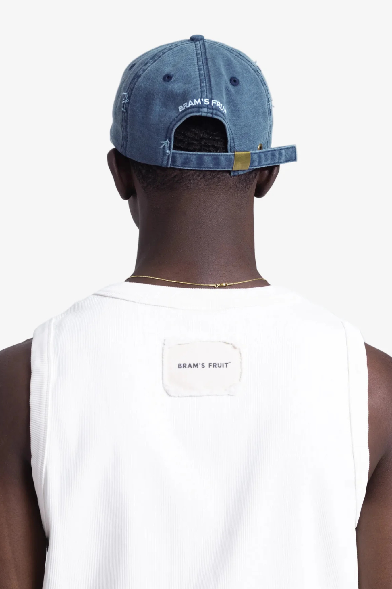 DISTRESSED F*CK OFF I'M GARDENING CAP - WASHED NAVY