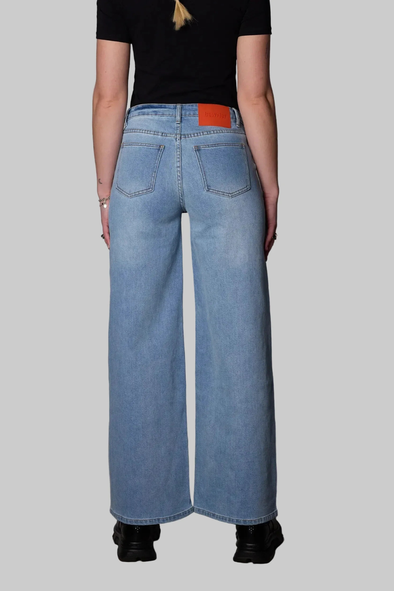 WIDE JEANS - BLUE LAKE