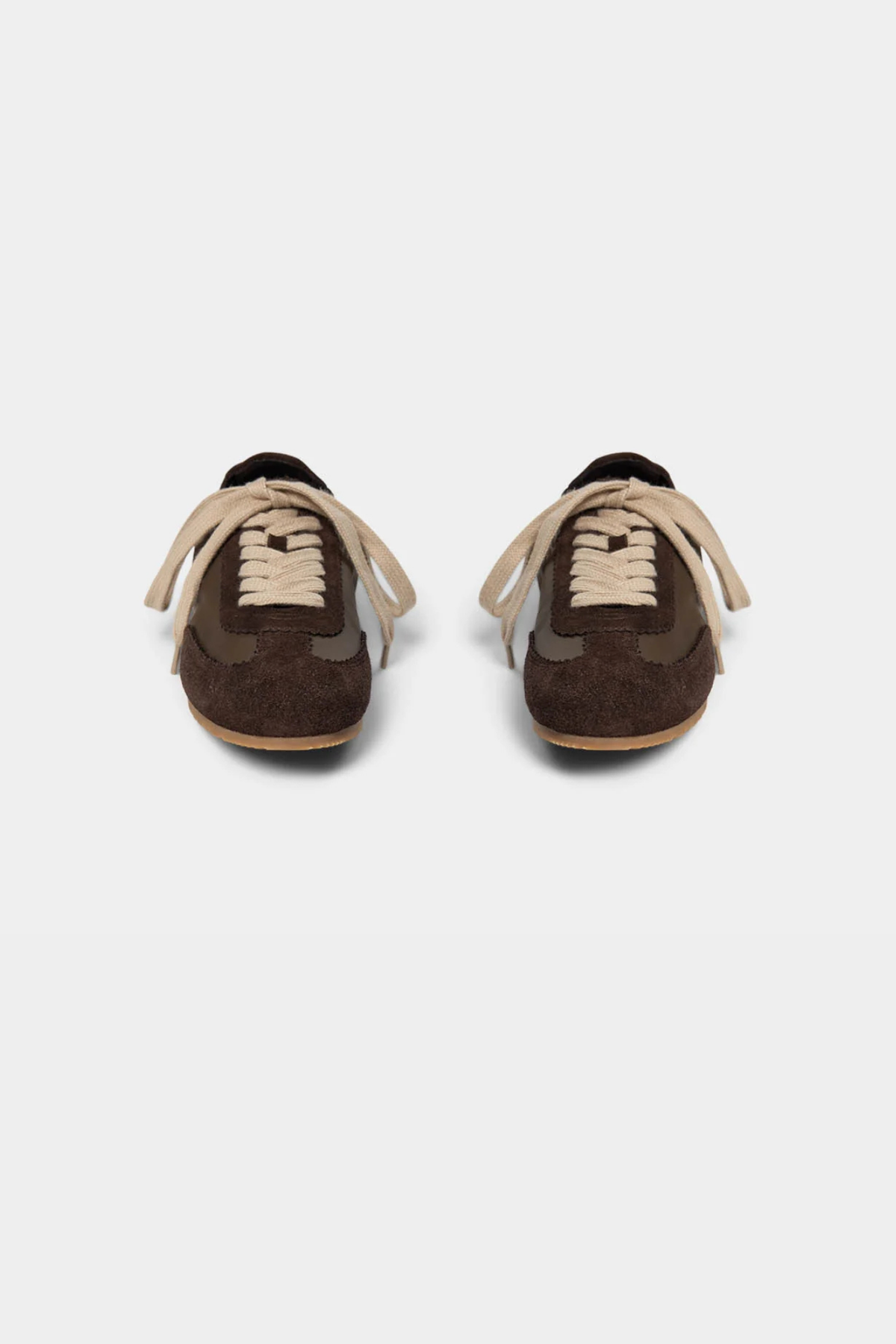 ELLISA SNEAKERINA SHOES - DARK BROWN