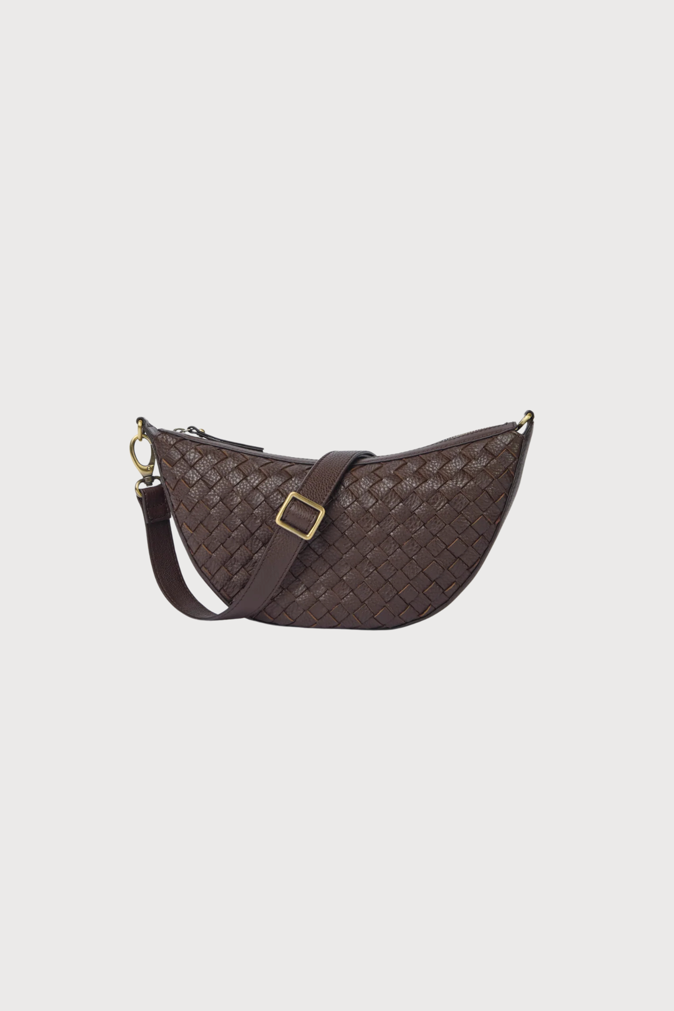 LEO MIDI - CHOCOLATE WOVEN SOFT GRAIN