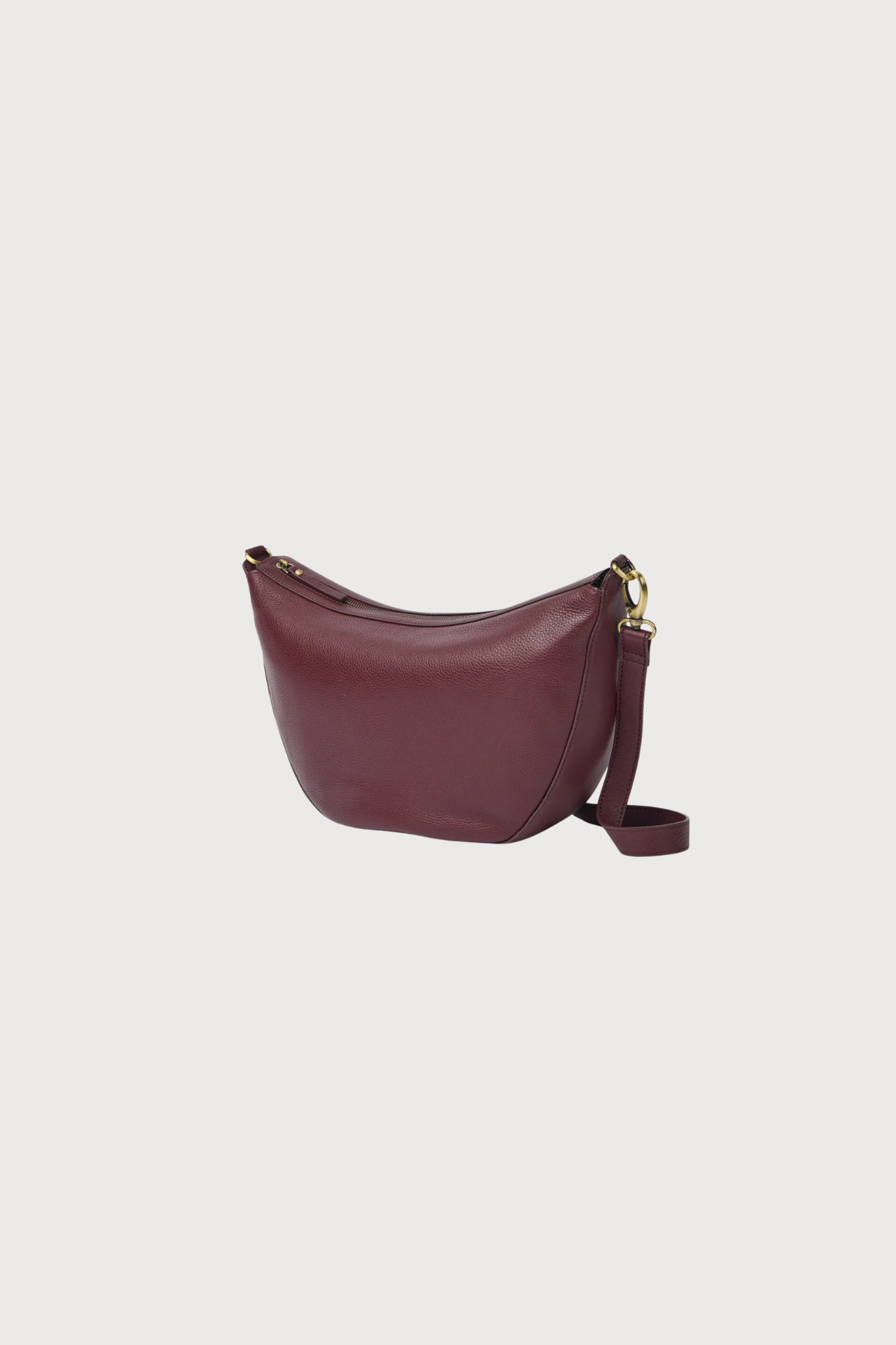 LEO MAXI - DARK CHERRY SOFT GRAIN
