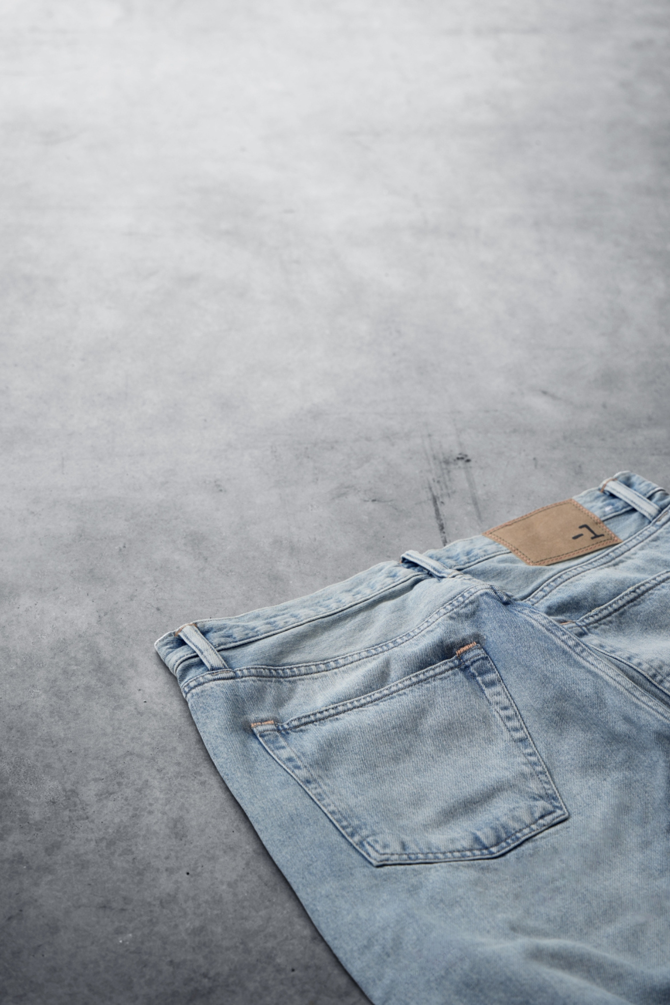 THE ONE JEANS REGULAR LEG JEANS - SKY BLUE BASIC