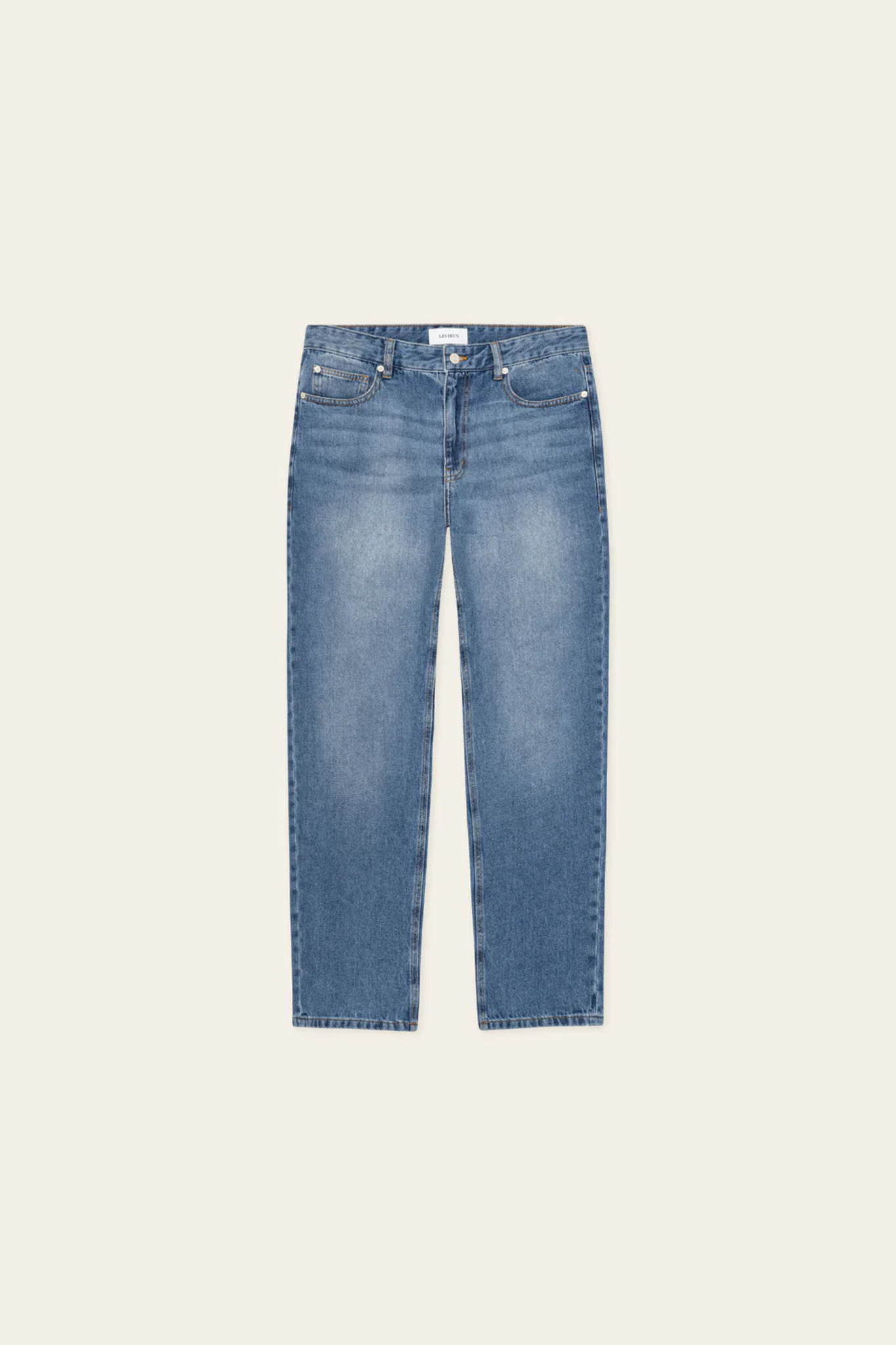 RYDER WASHED DENIM JEANS - MEDIUM INDIGO WASH
