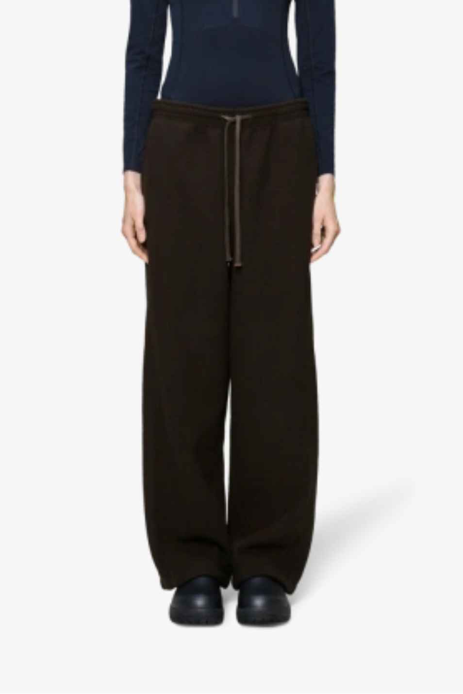 FLEECE PANTS - BARK