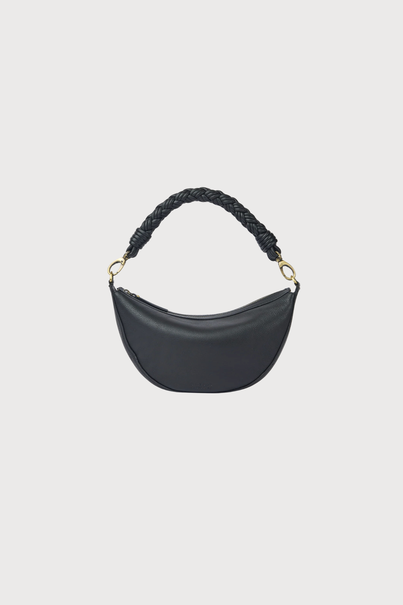 LEO BAG - BLACK SOFT GRAIN LEATHER
