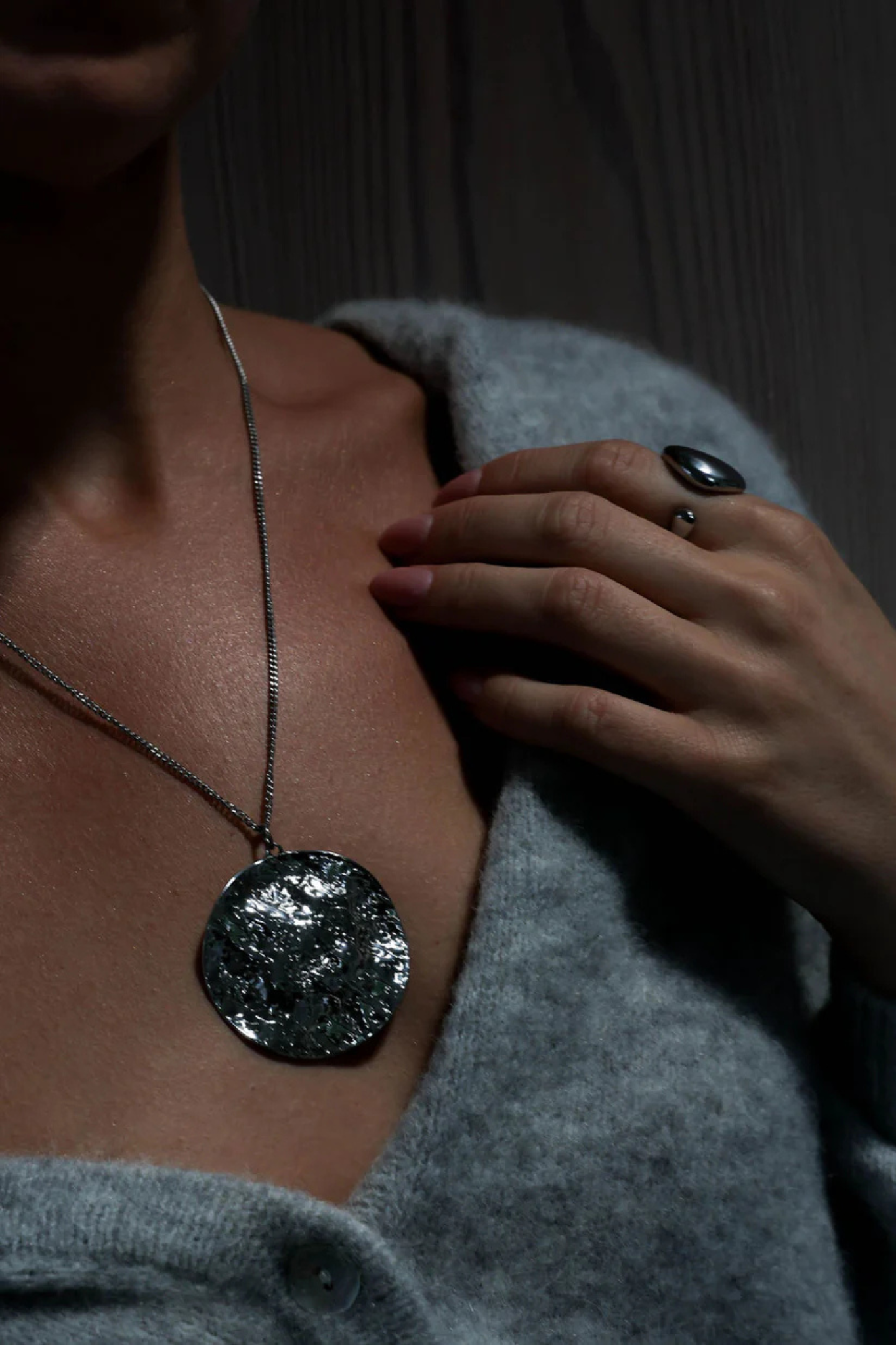 MARIE NECKLACE - SIVER