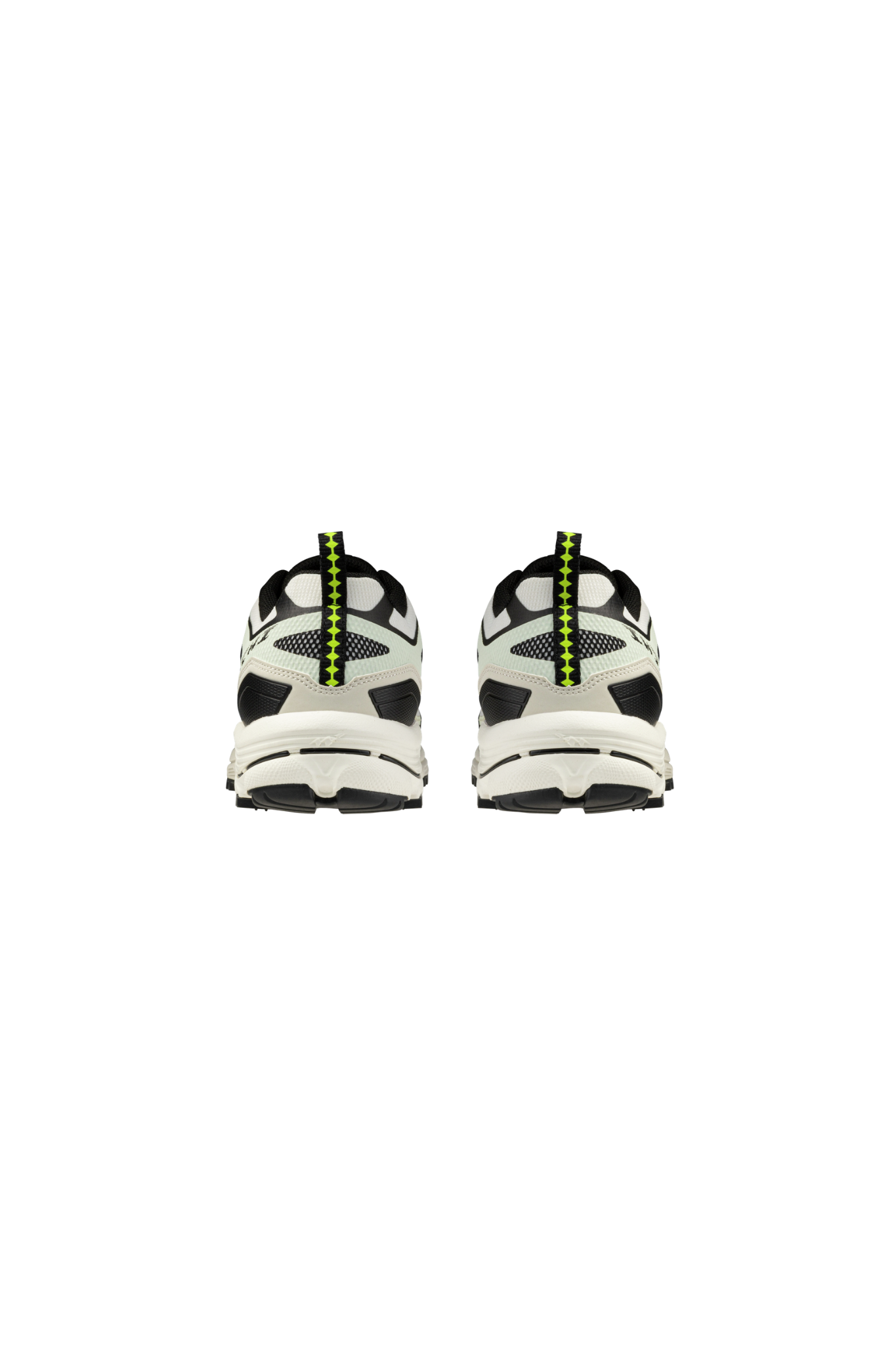 WAVE DAICHI LS MEN SNEAKERS - WHITE/ BLACK/ DAIQUIRI GREEN