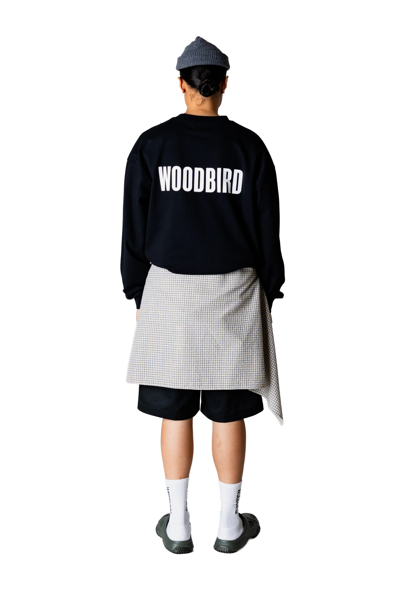 JOES LONGSLEEVE LOGO T-SHIRT - BLACK
