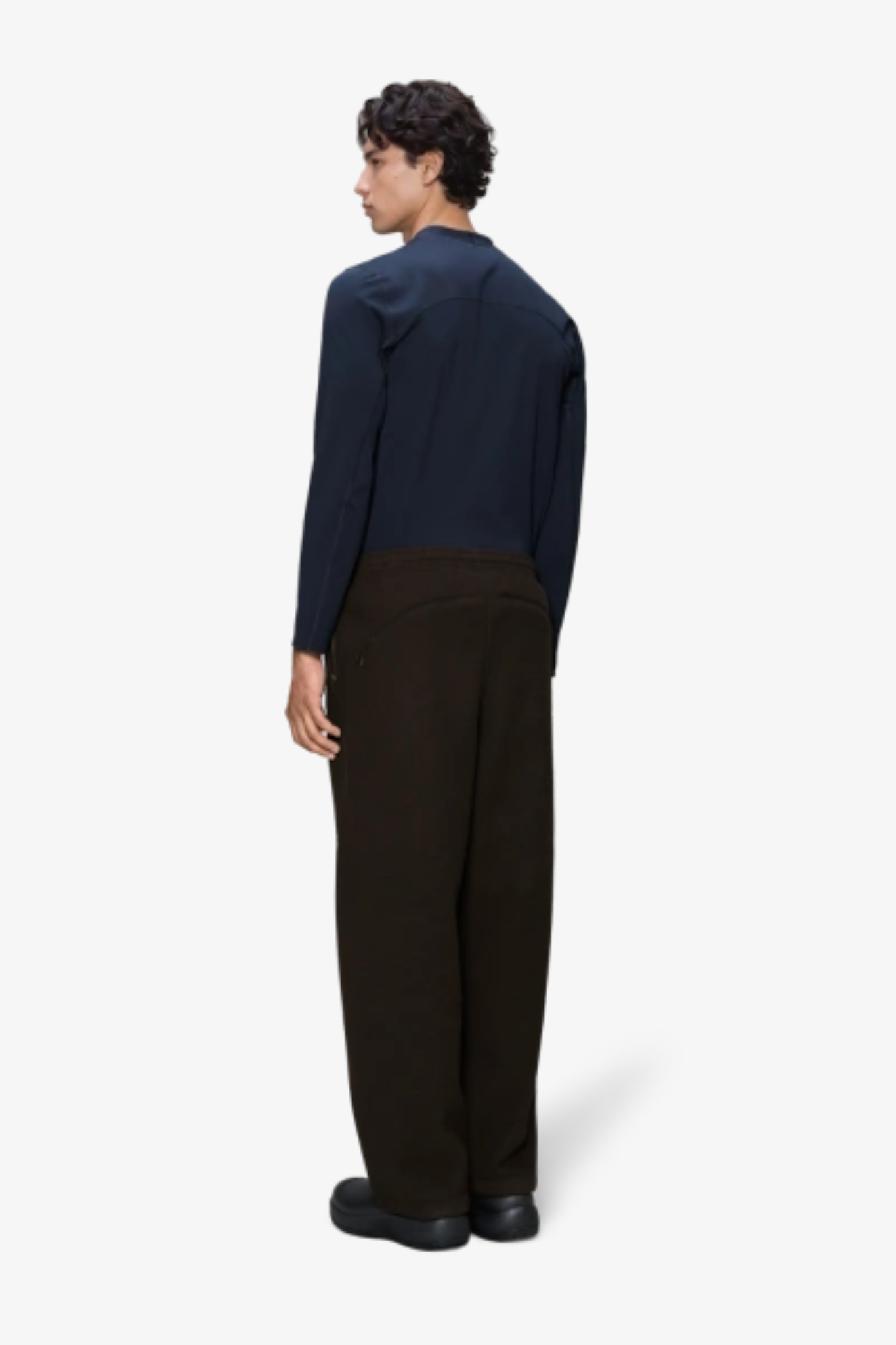 FLEECE PANTS - BARK