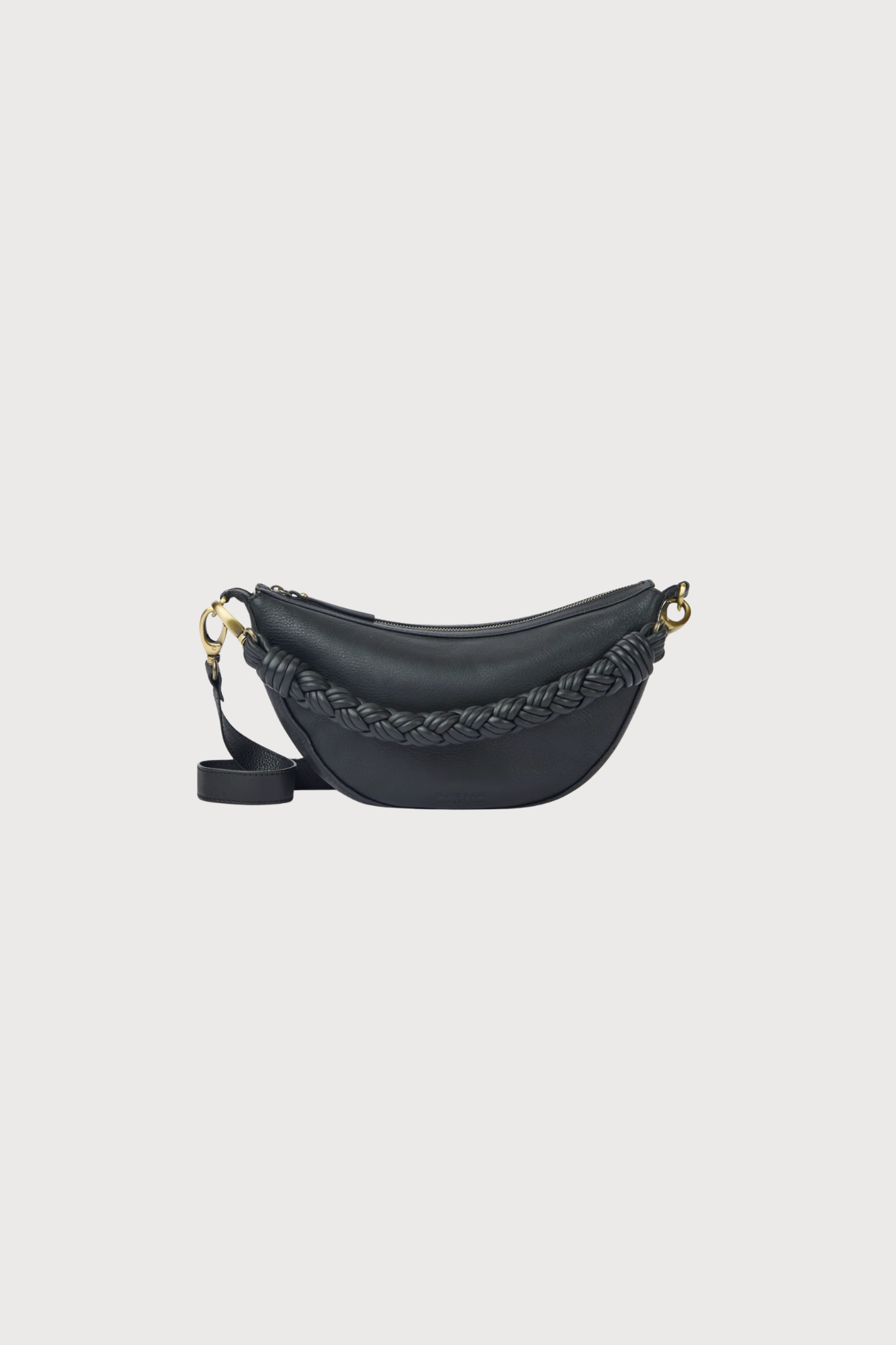 LEO BAG - BLACK SOFT GRAIN LEATHER