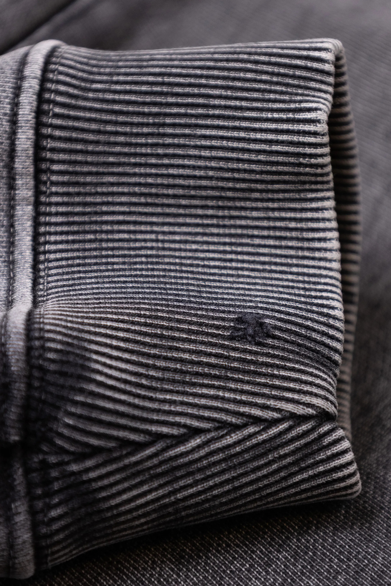 F*CK OFF I'M GARDENING LONGSLEEVE T-SHIRT - WASHED CHARCOAL