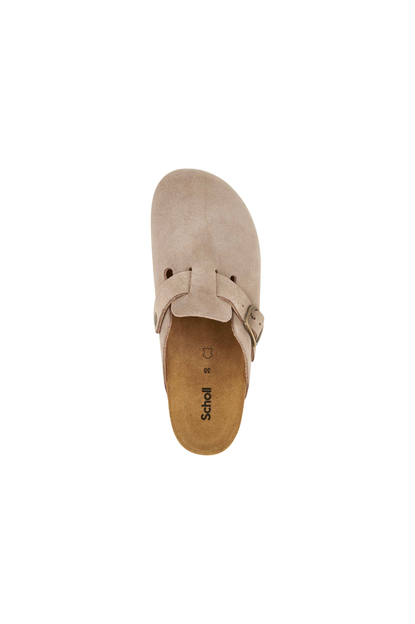 FAE SANDAL SUEDE - DARK BEIGE