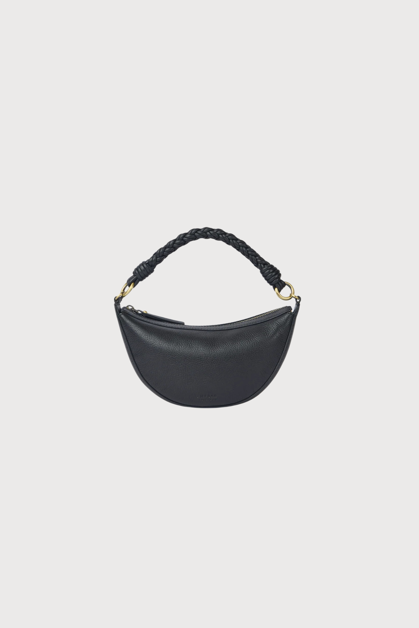 LEO MINI BLACK SOFT GRAIN LEATHER