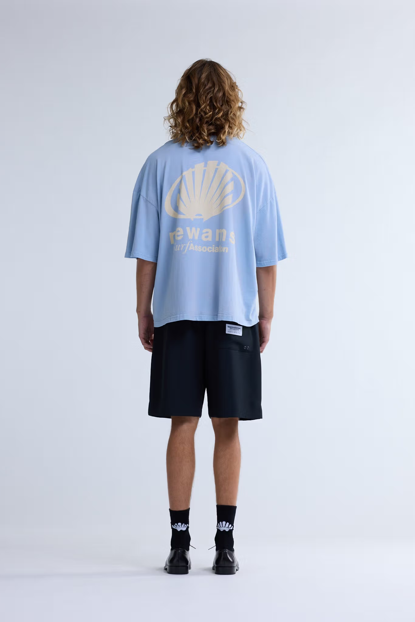 CORPORATE LOGO T-SHIRT - BABY BLUE