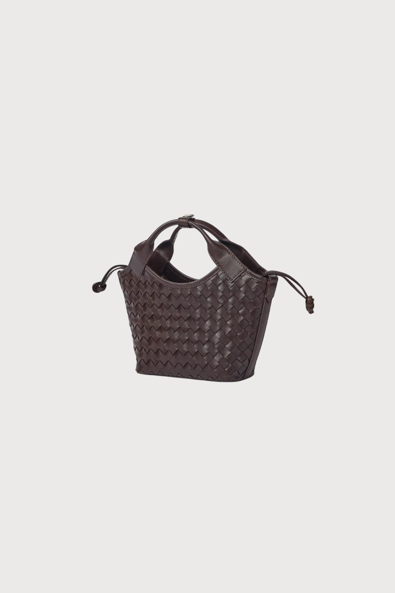 MARA MINI BAG - CHOCOLATE WOVEN CLASSIC LEATHER