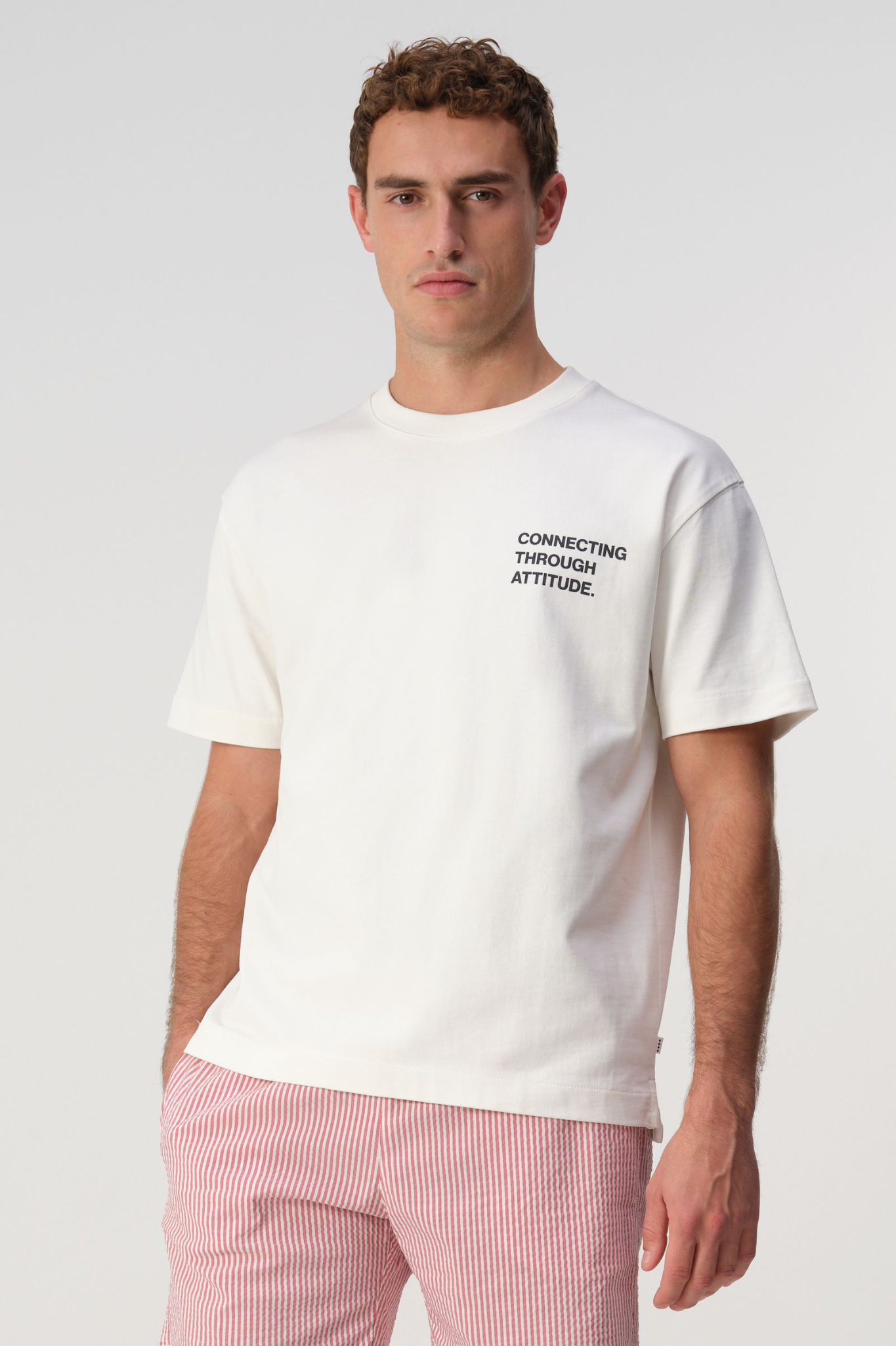 ARVIN T-SHIRT - COCONUT MILK