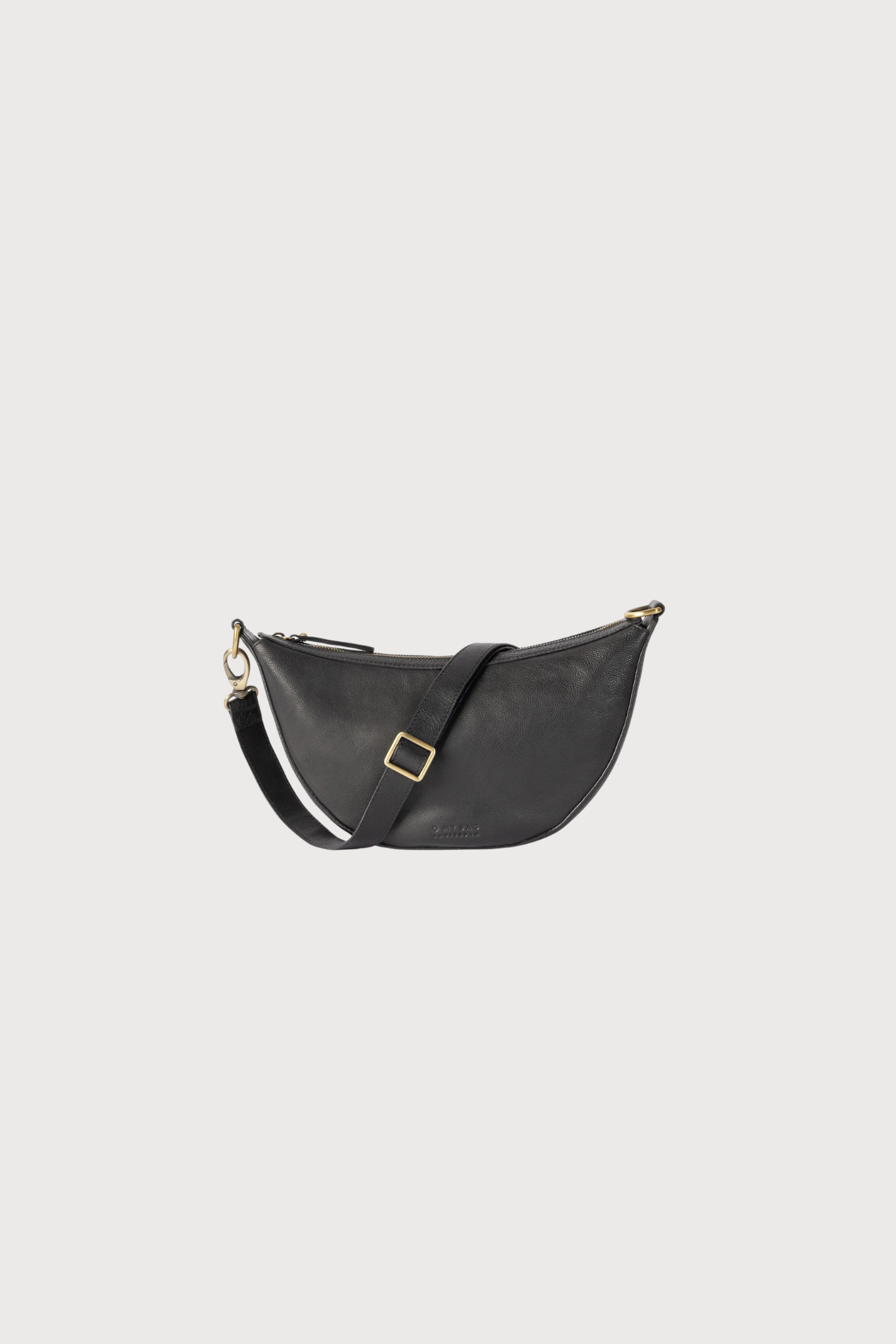 LEO BAG - BLACK SOFT GRAIN LEATHER
