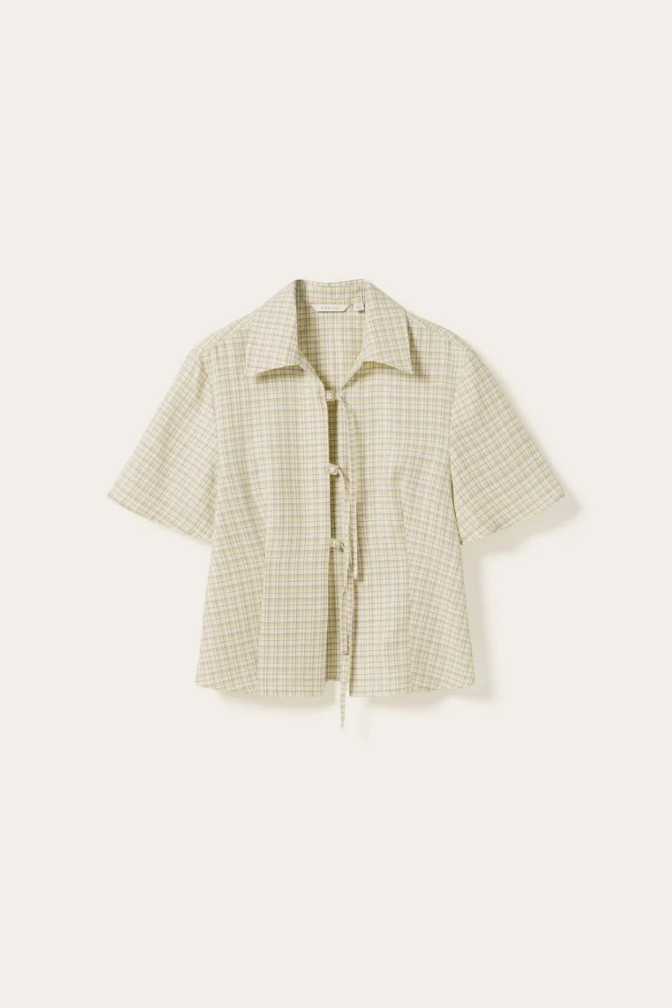 MIKO BLOUSE - DENNY YELLOW CHECK