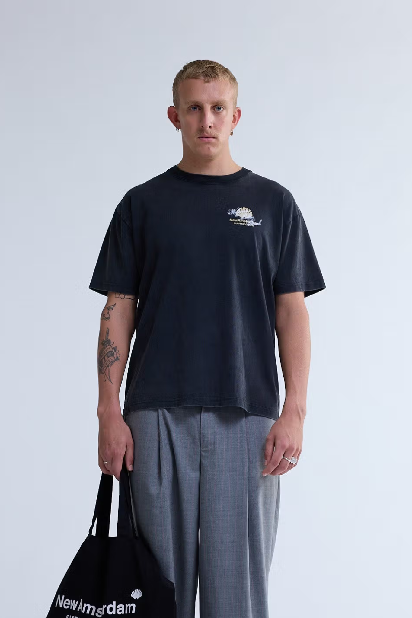 WELCOME TO PALMBEACH T-SHIRT - ANTHRACITE