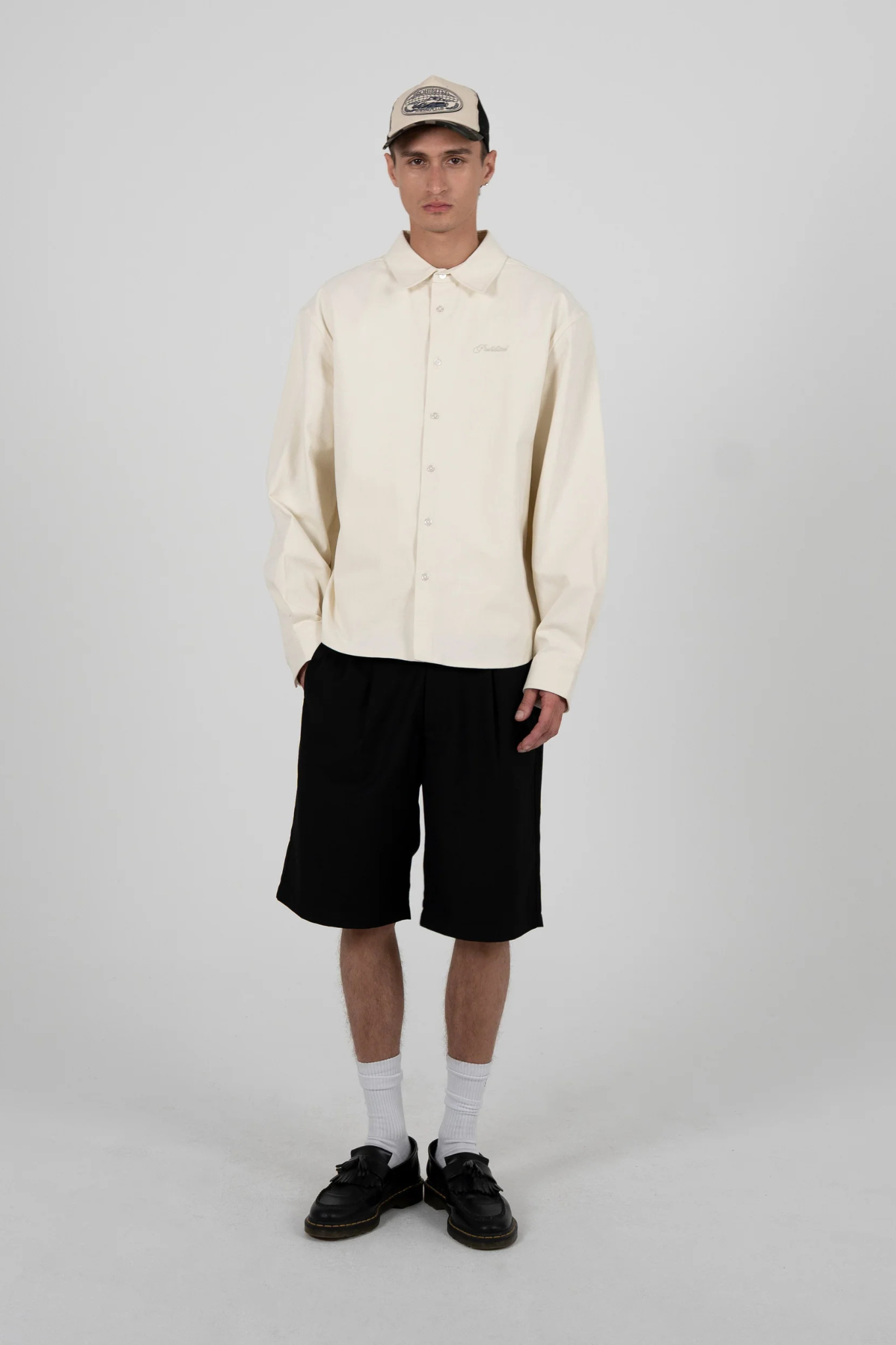 THE DRESS SHIRT - CREAM