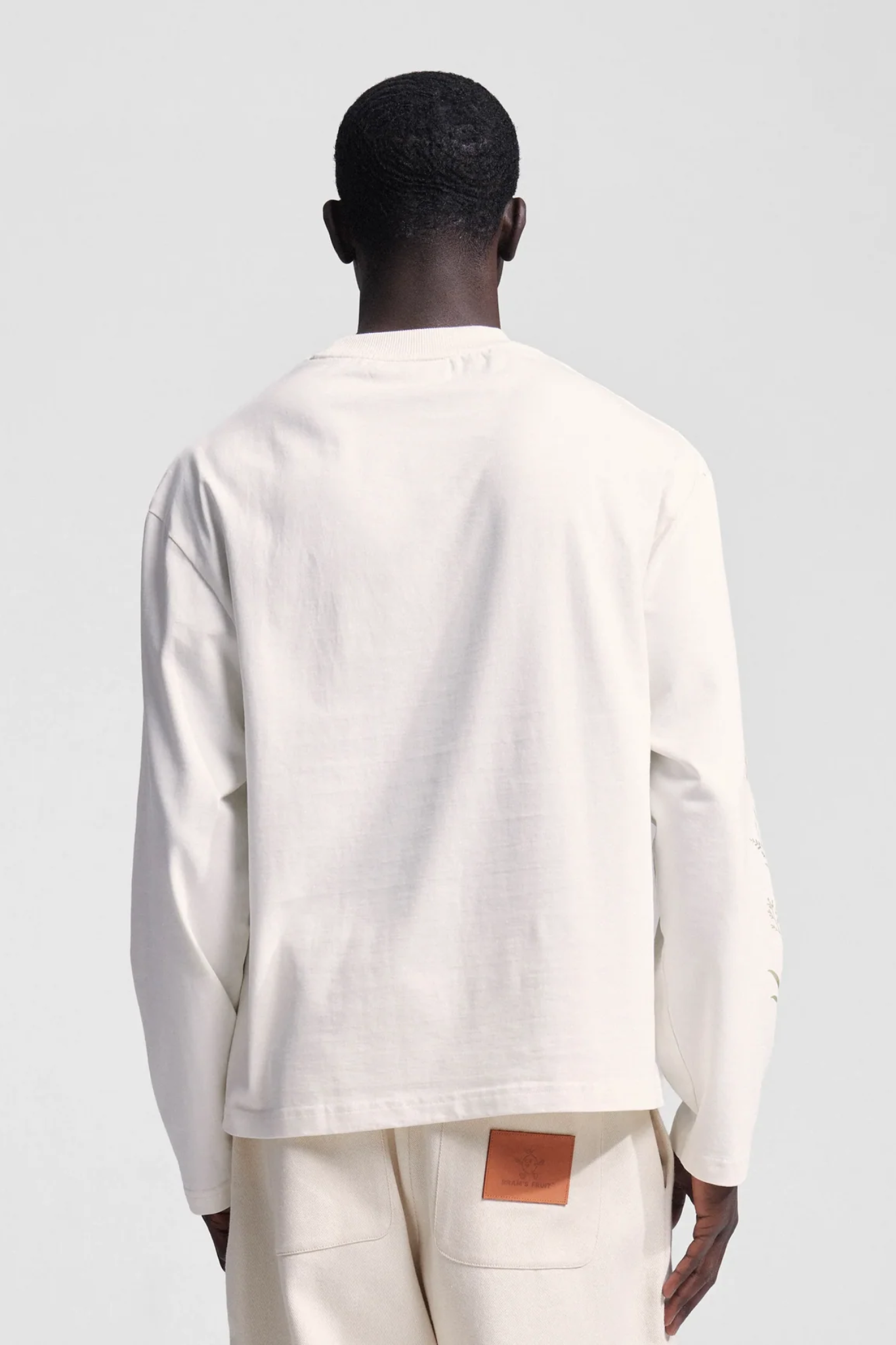 SCRIPT LOGO LONGSLEEVE T-SHIRT - WHITE