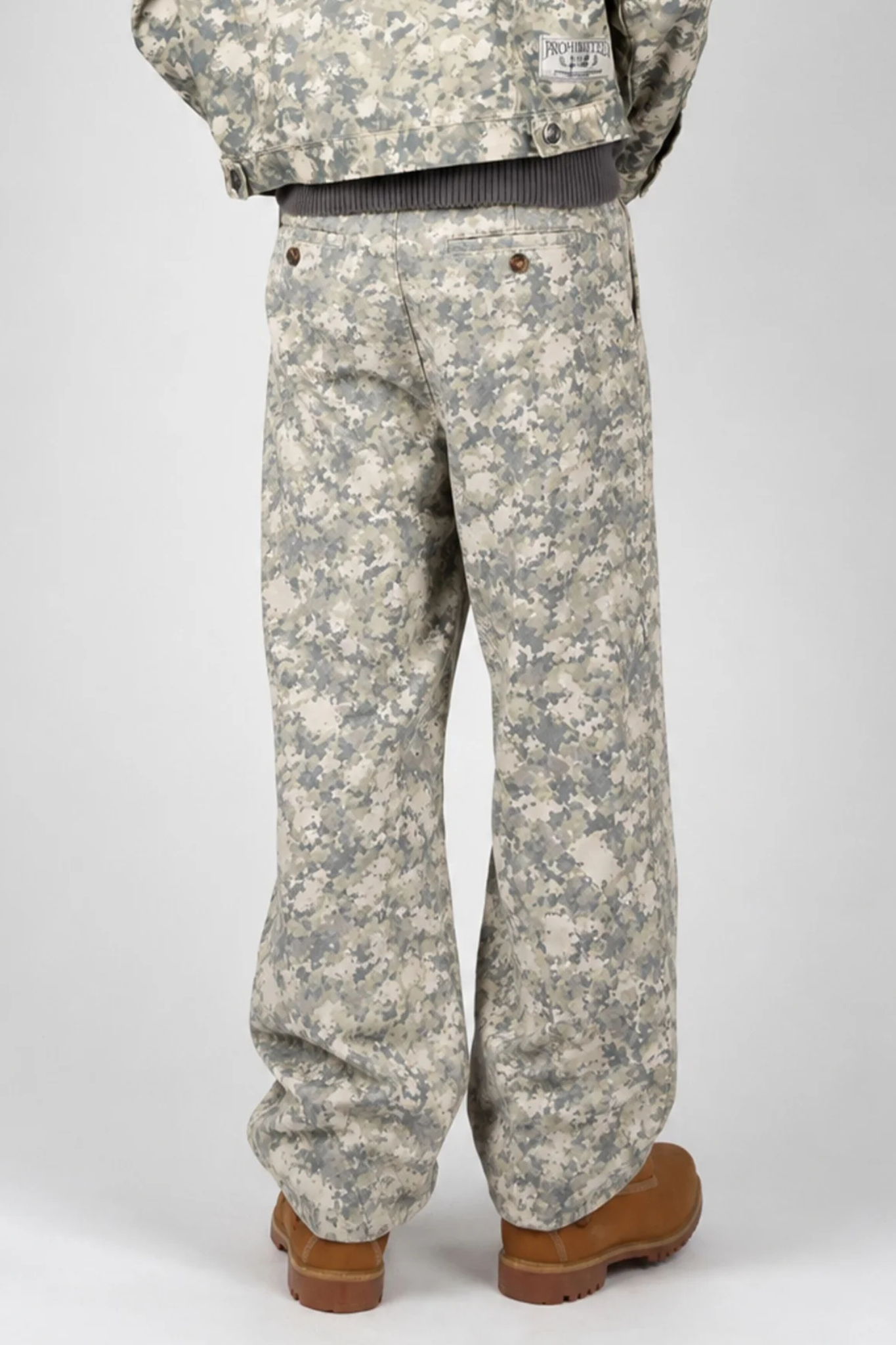 SAINT VÈRAN DENIM PANTS - CAMOUFLAGE