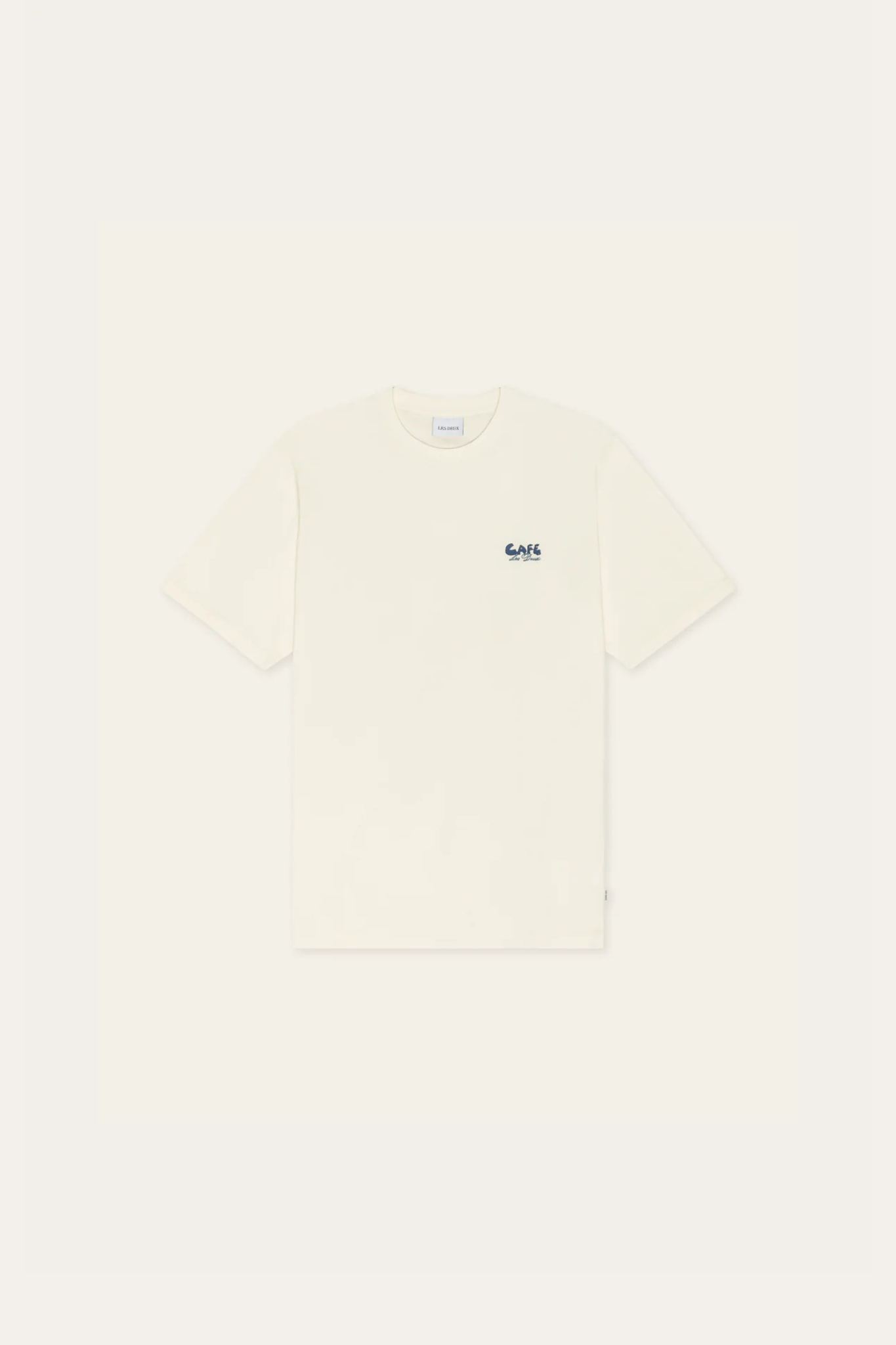 CAFÉ T-SHIRT - LIGHT IVORY