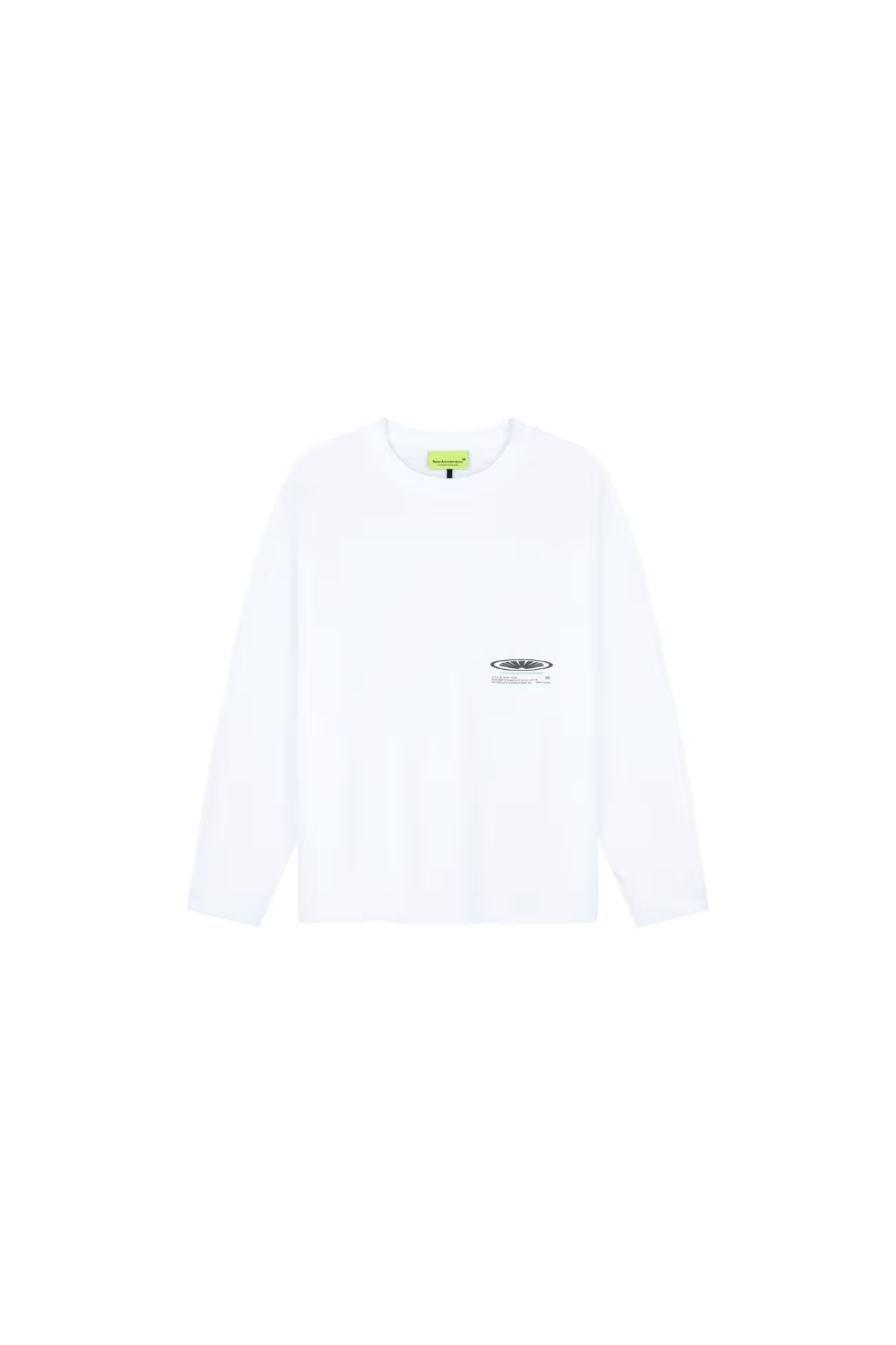 SHAPER LONGSLEEVE T-SHIRT - OVERDYED WHITE