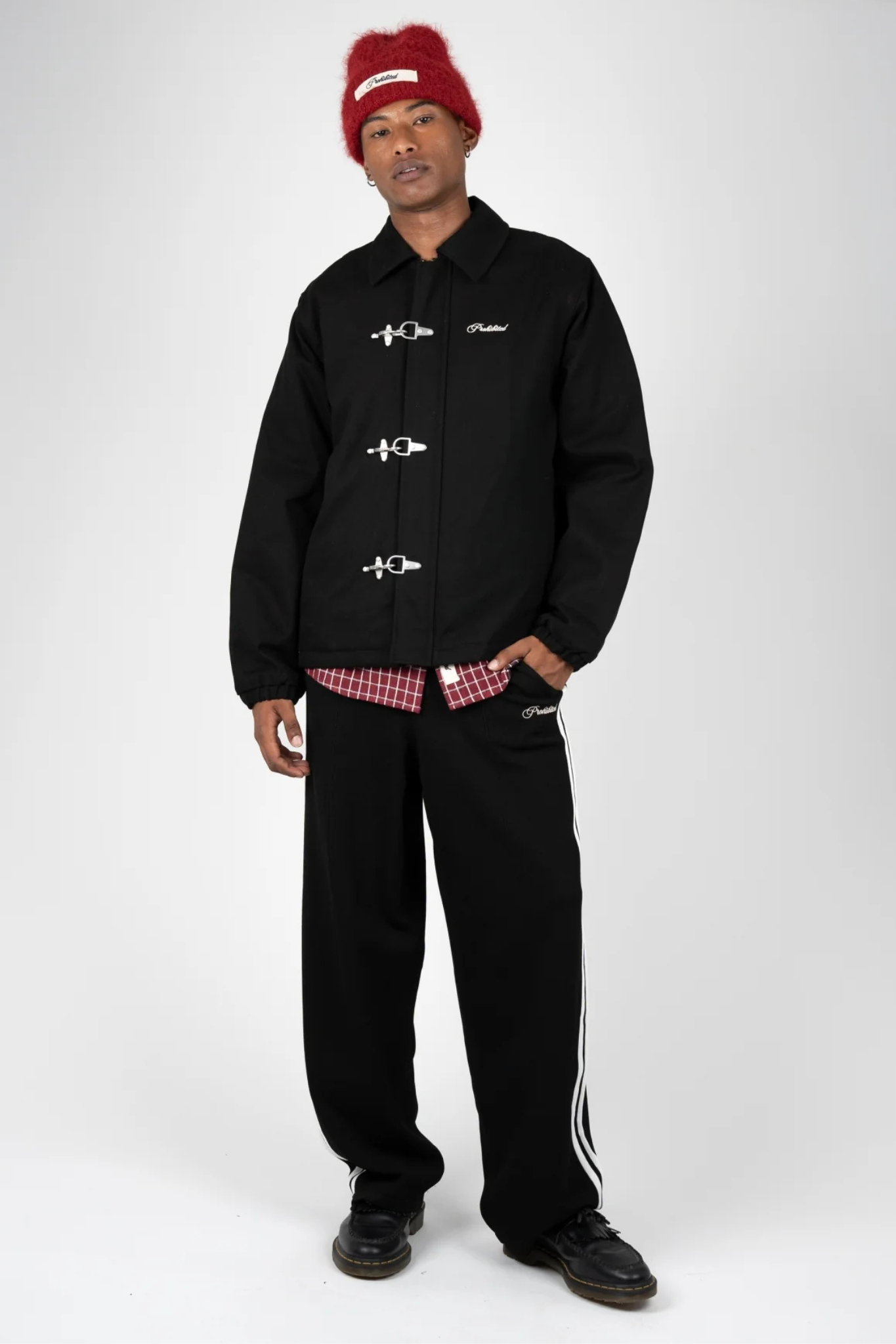 BACK IN THE DAYS JACKET - BLACK