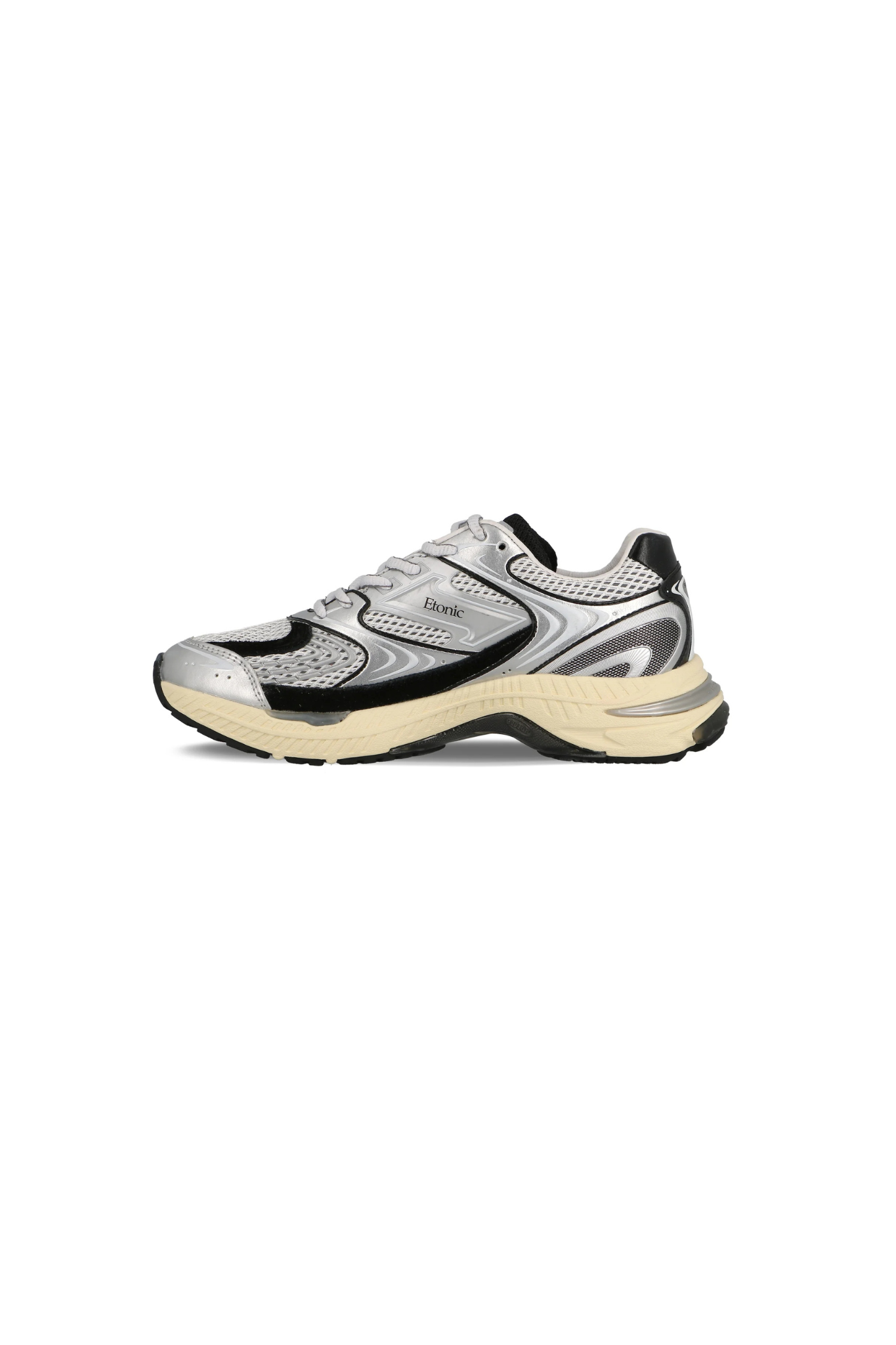 EVOLUTION METALLIC WOMEN SNEAKERS - SILVER BLACK