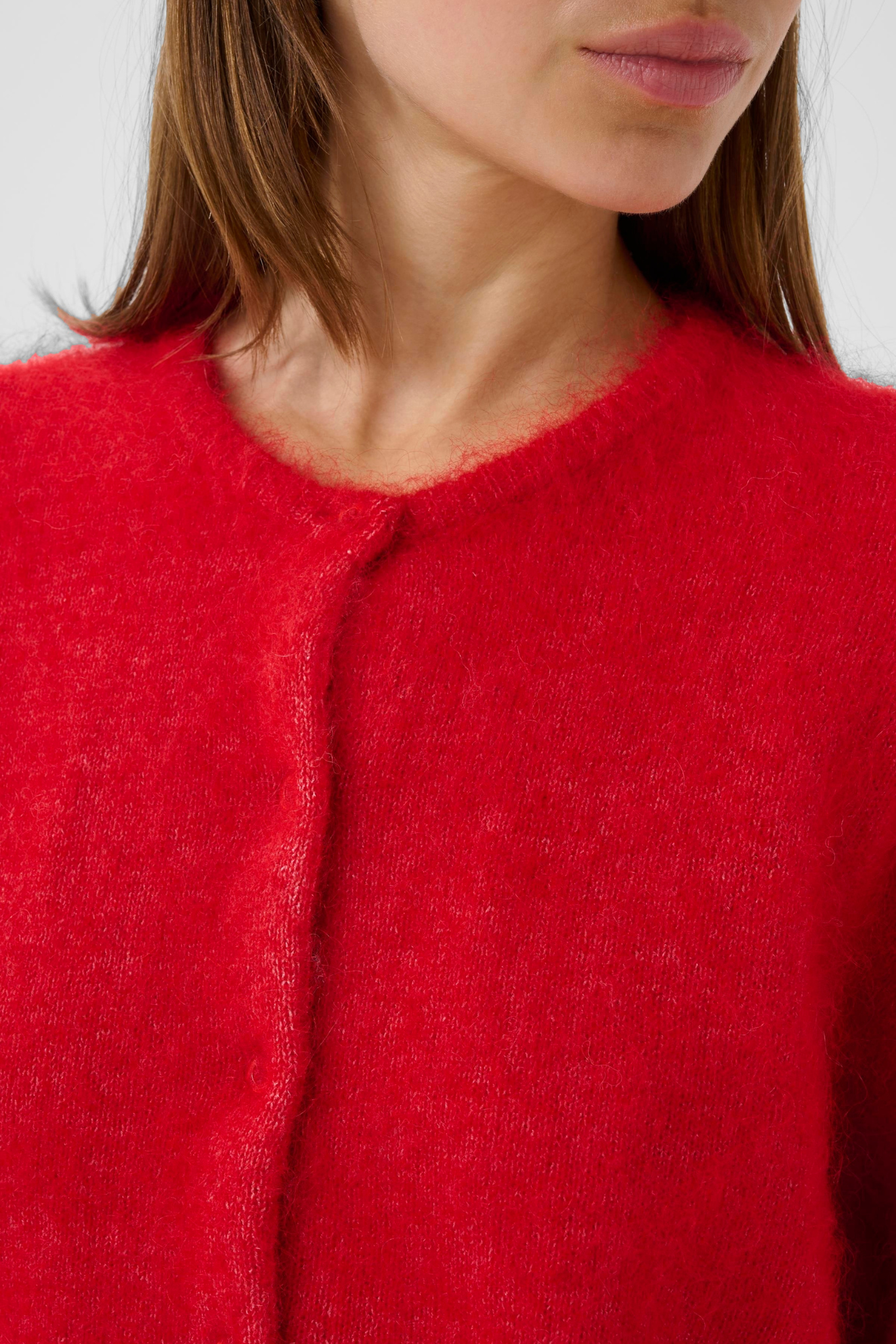DEBBIE SHORT CARDIGAN - POSTBOX MELANGE