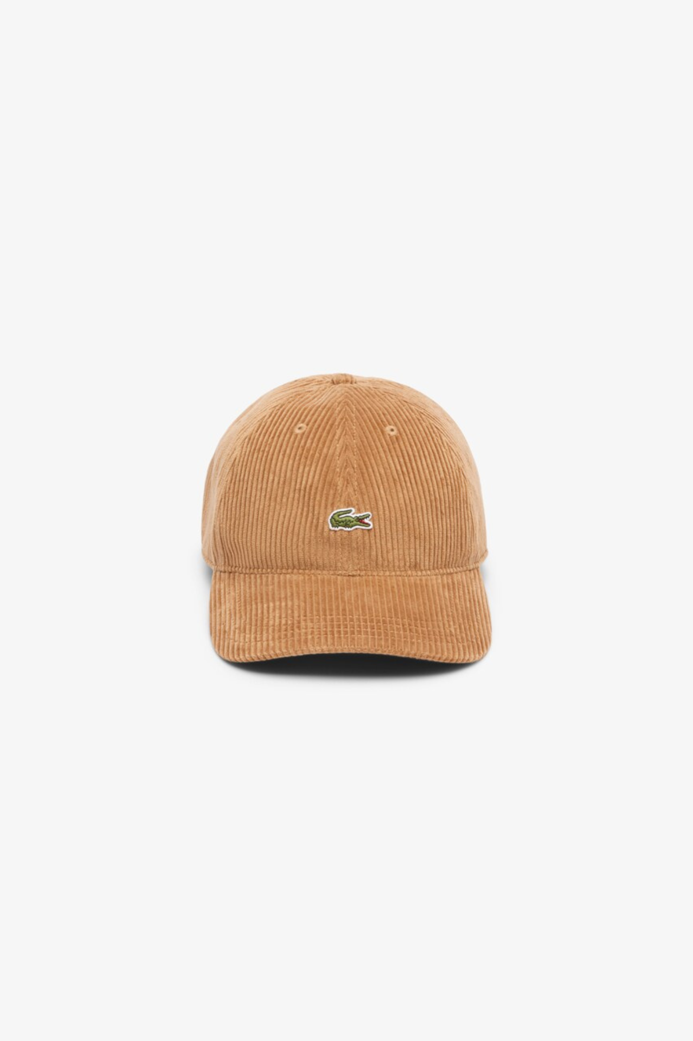 COTTON LACOSTE CAP - BROWN