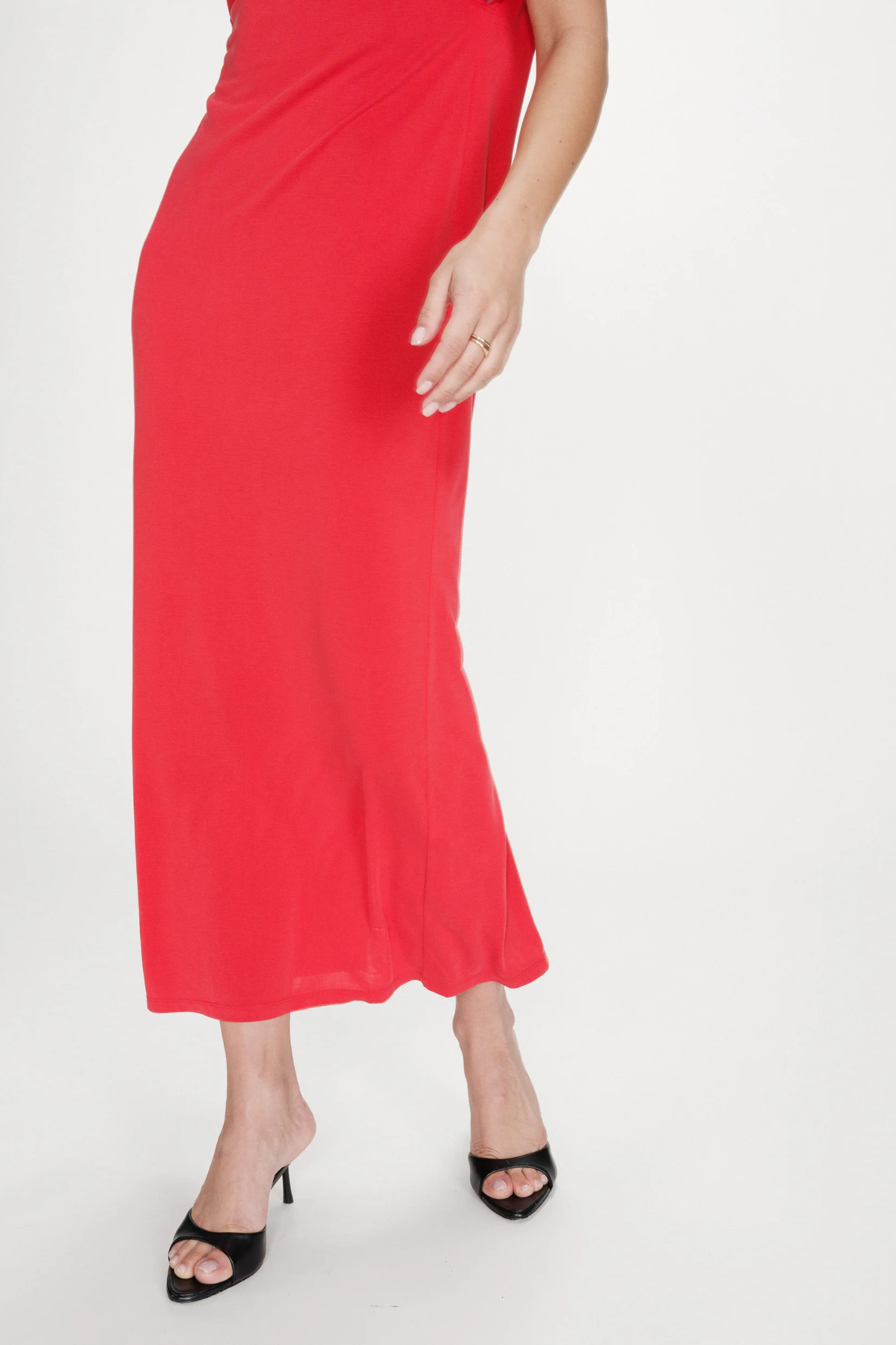 PEACE LONG DRESS - FUCHSIA