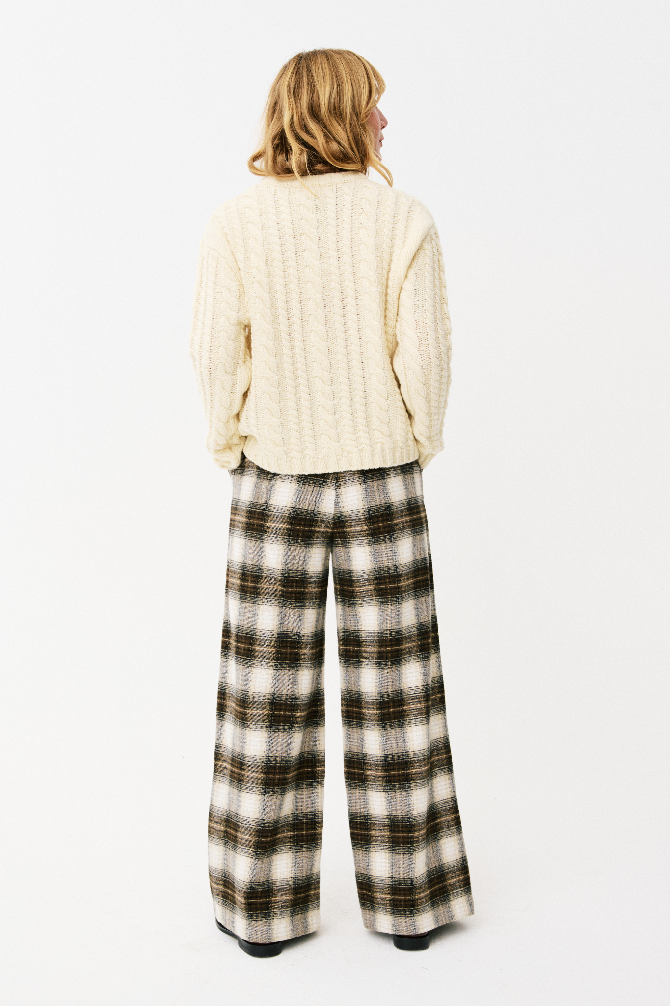 ELLORA PANTS - ICE BROWN