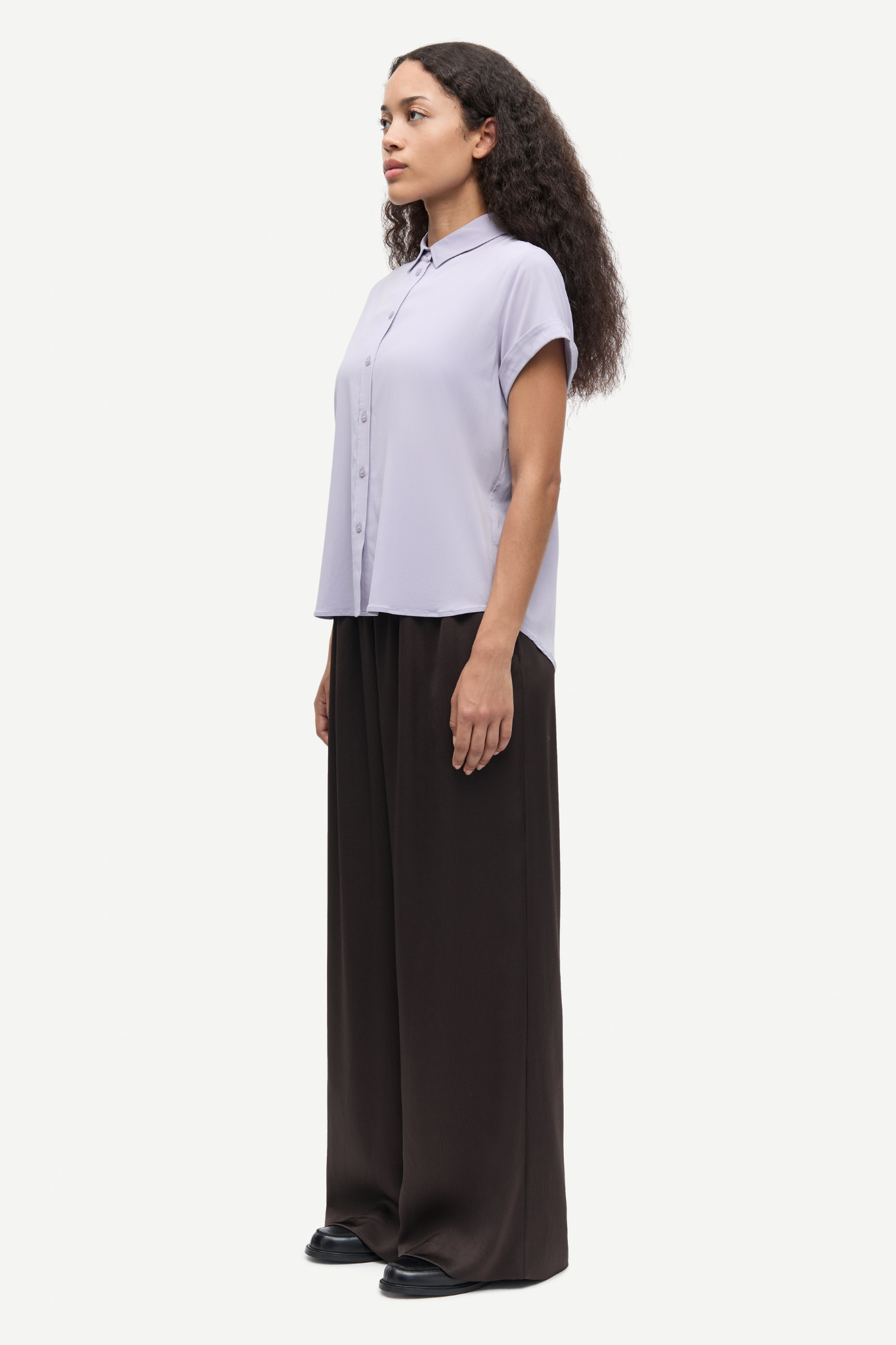 HELENA TROUSERS - BLACK COFFEE