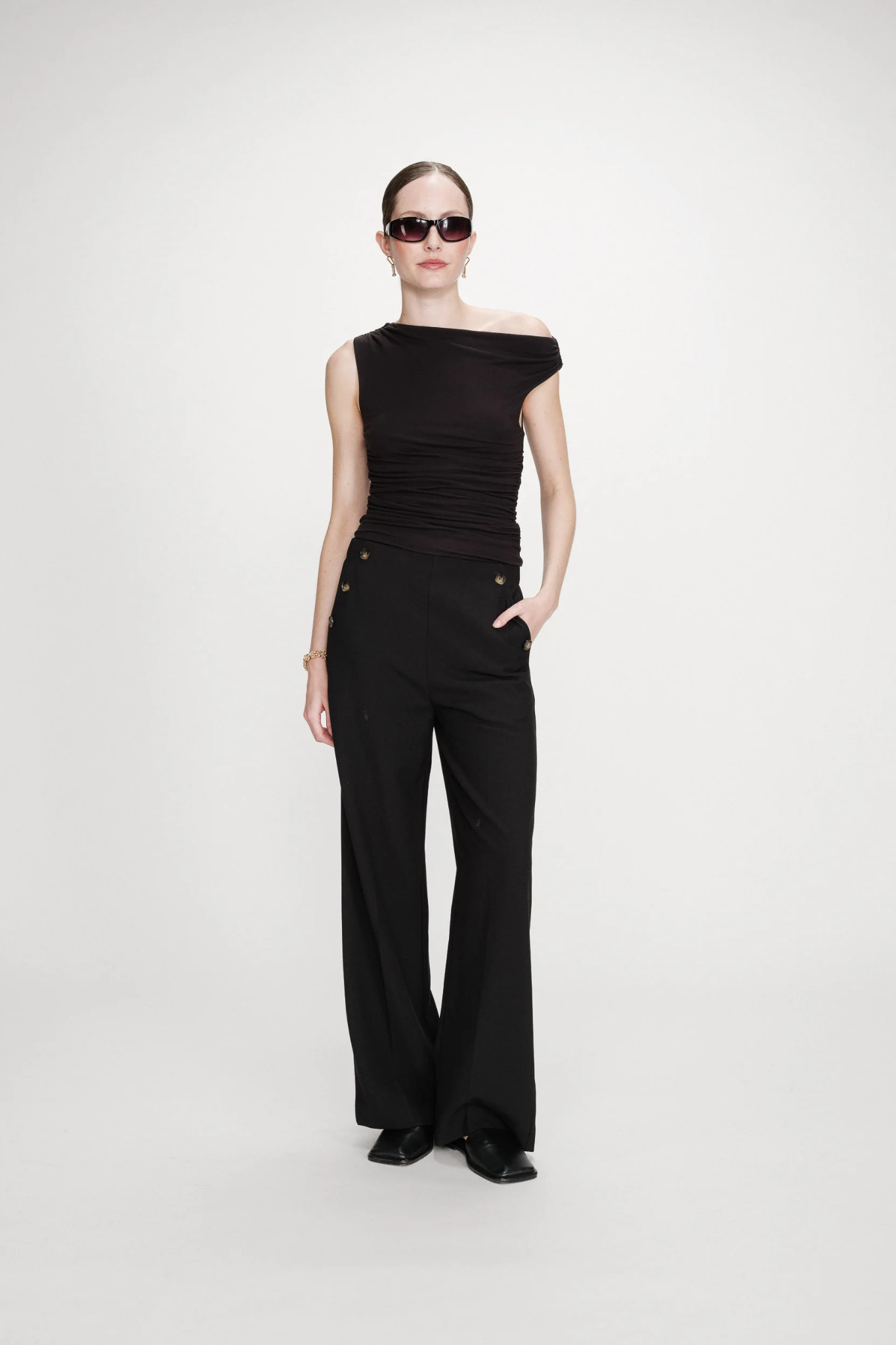VALIGNY PANTS - BLACK