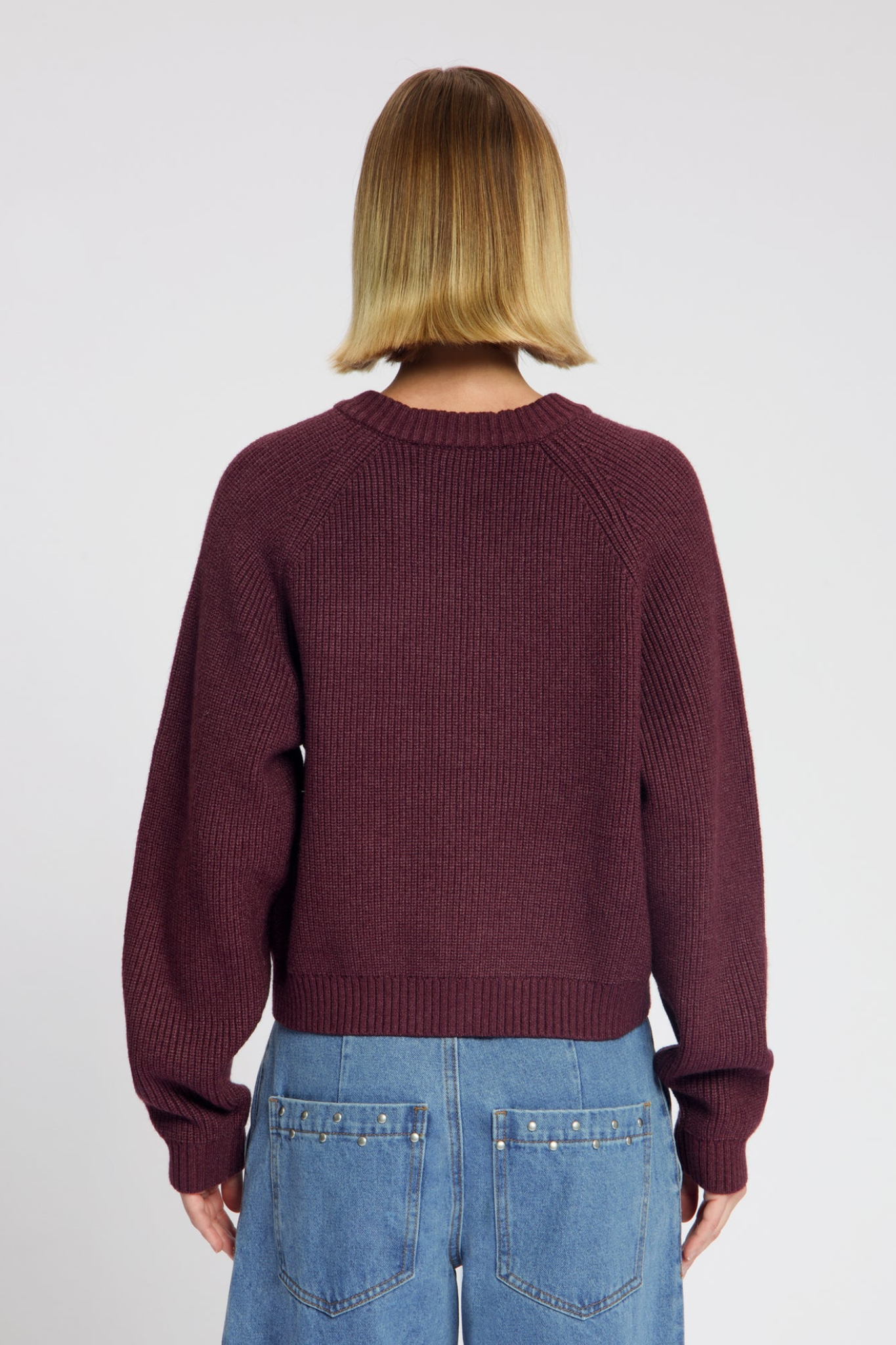 LARA CARDIGAN - BORDAUX