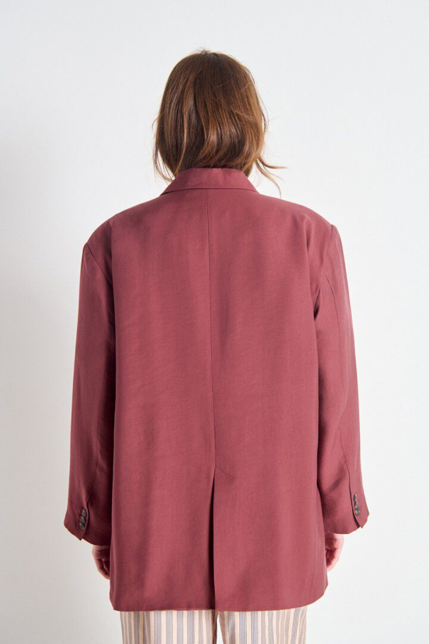 LANOW BLAZER - CHERRY TREE