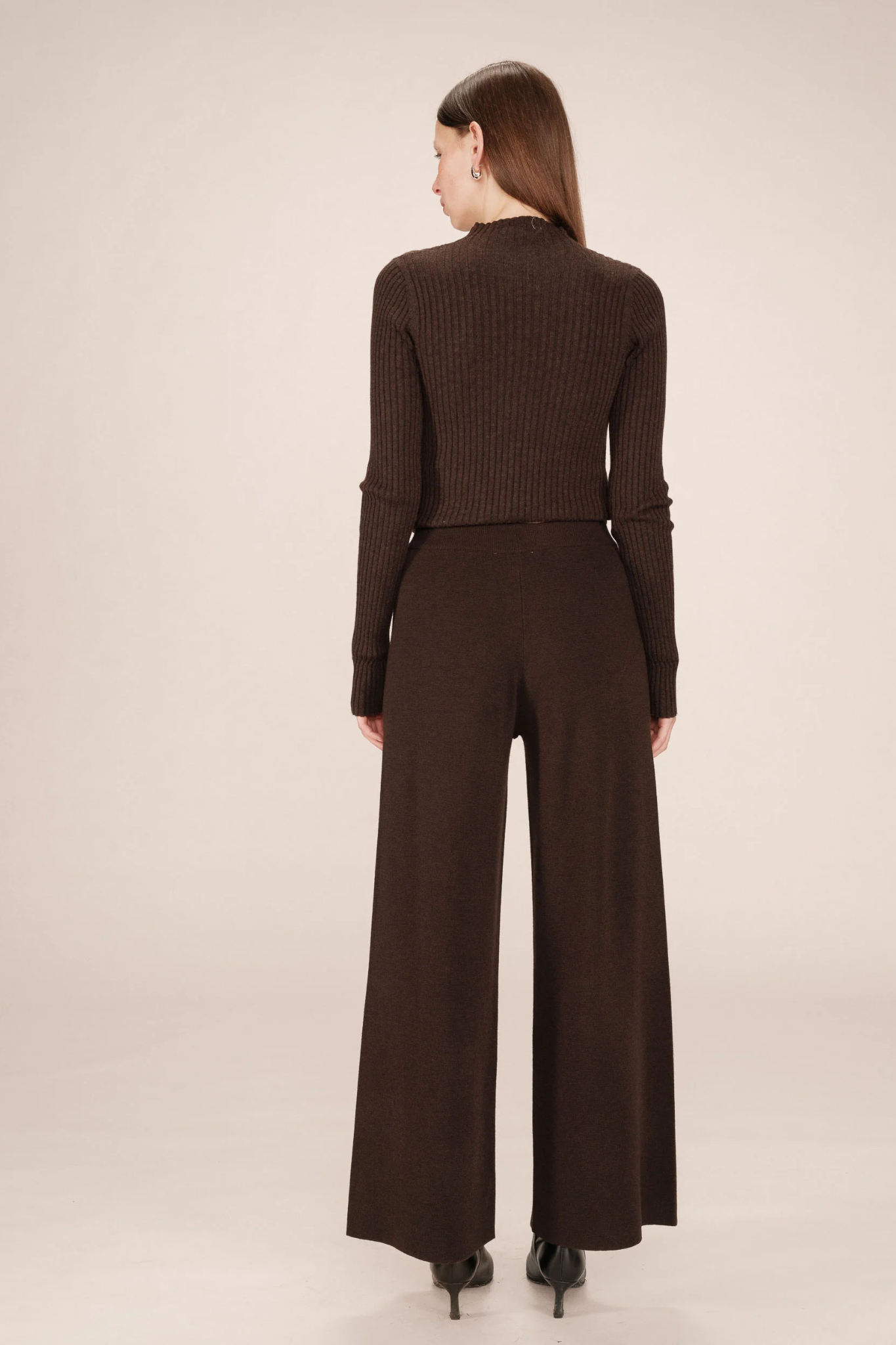 SAO KNIT PANTS - CHOCOLAT