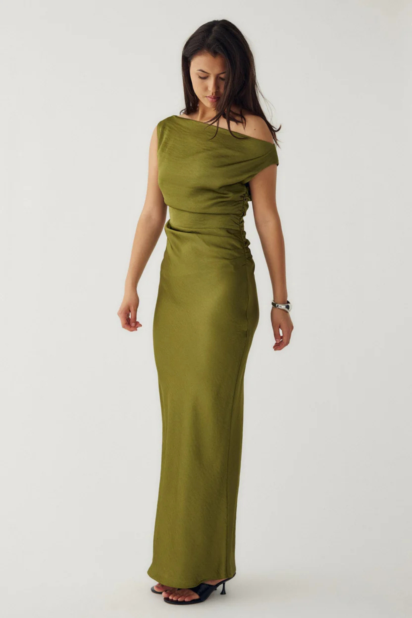 MIGNONETTE DRESS - GUACAMOLE