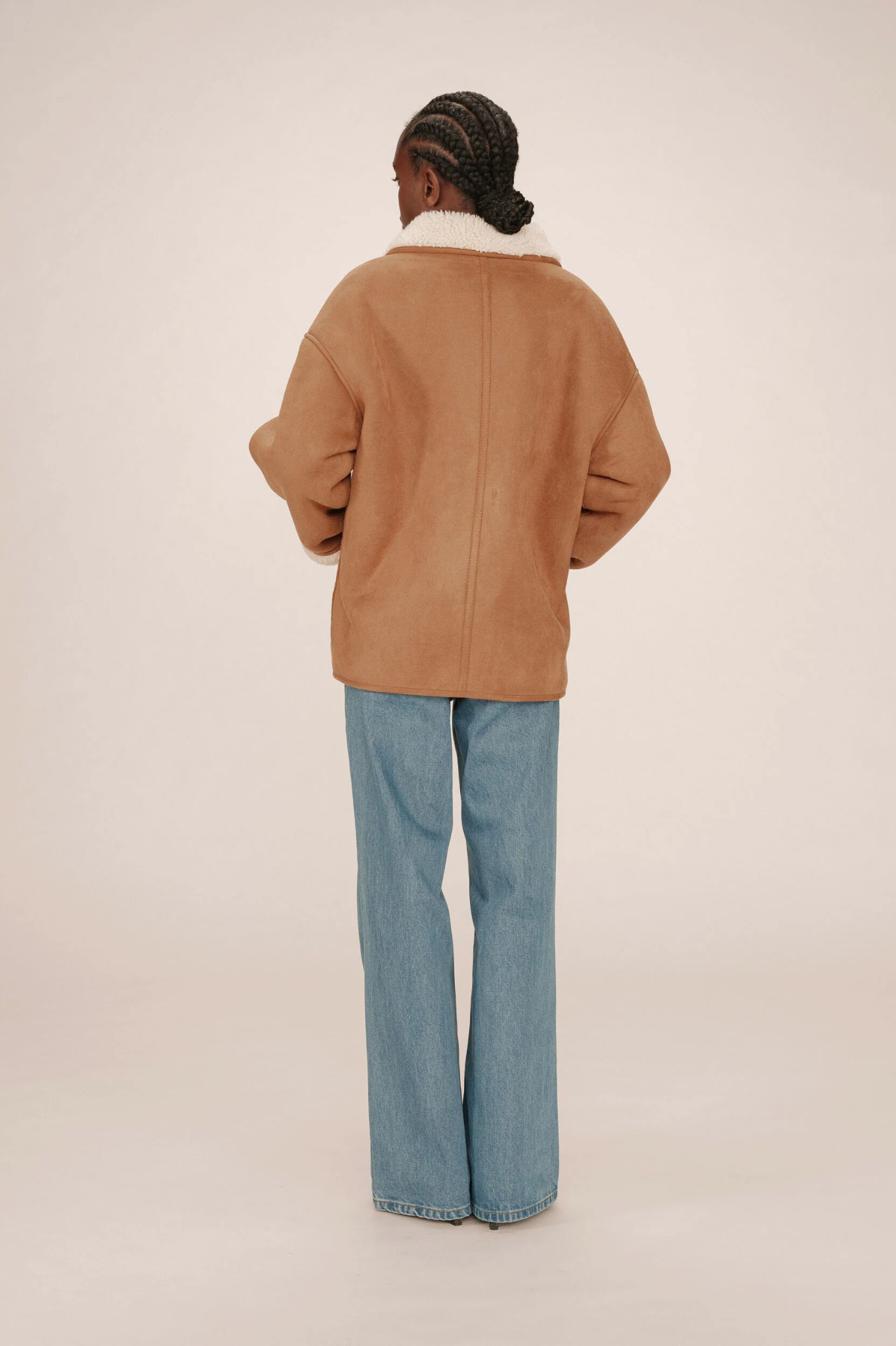 SWAN COAT - CAMEL